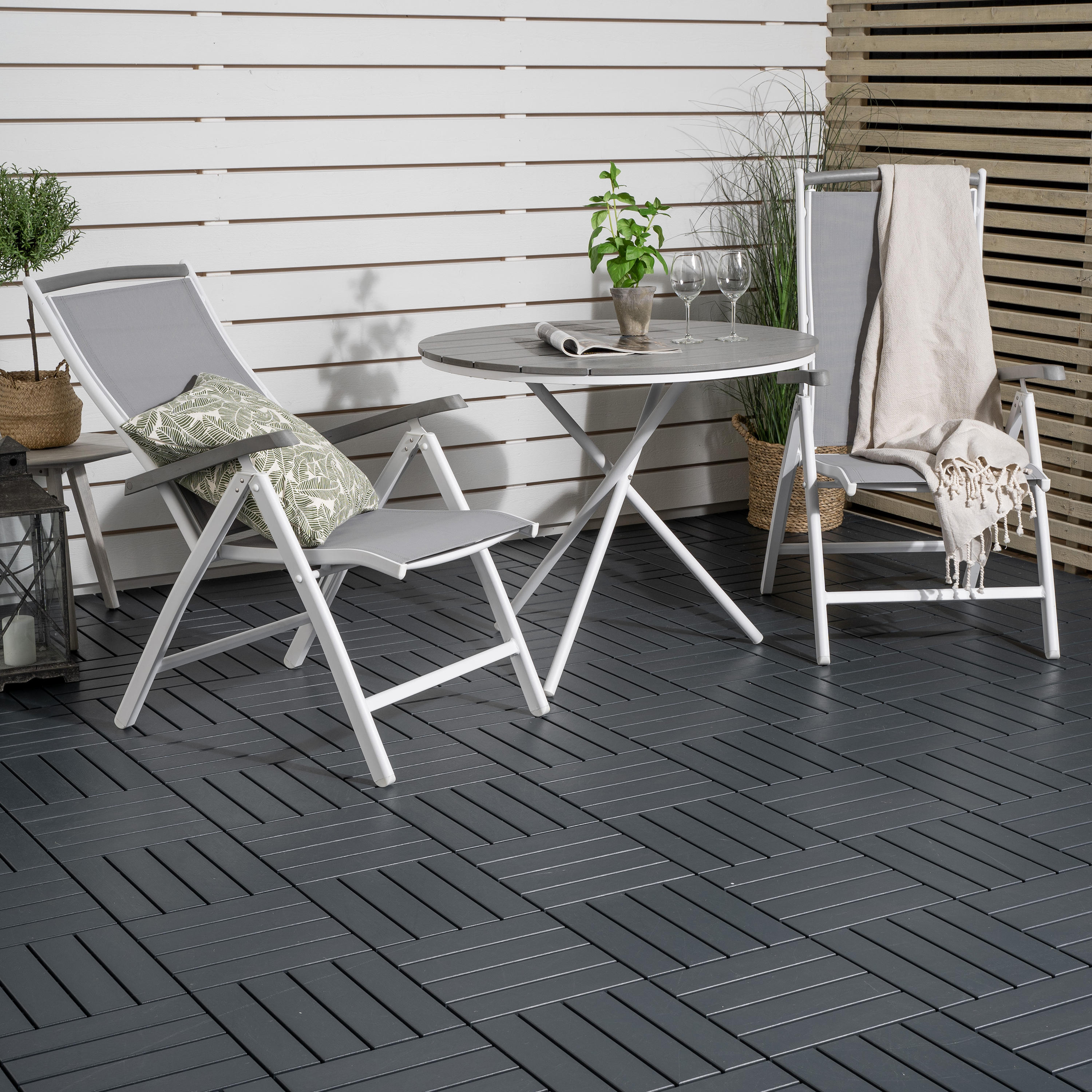 Cafégruppe Venture Home Parma med 2 Albany Stoler