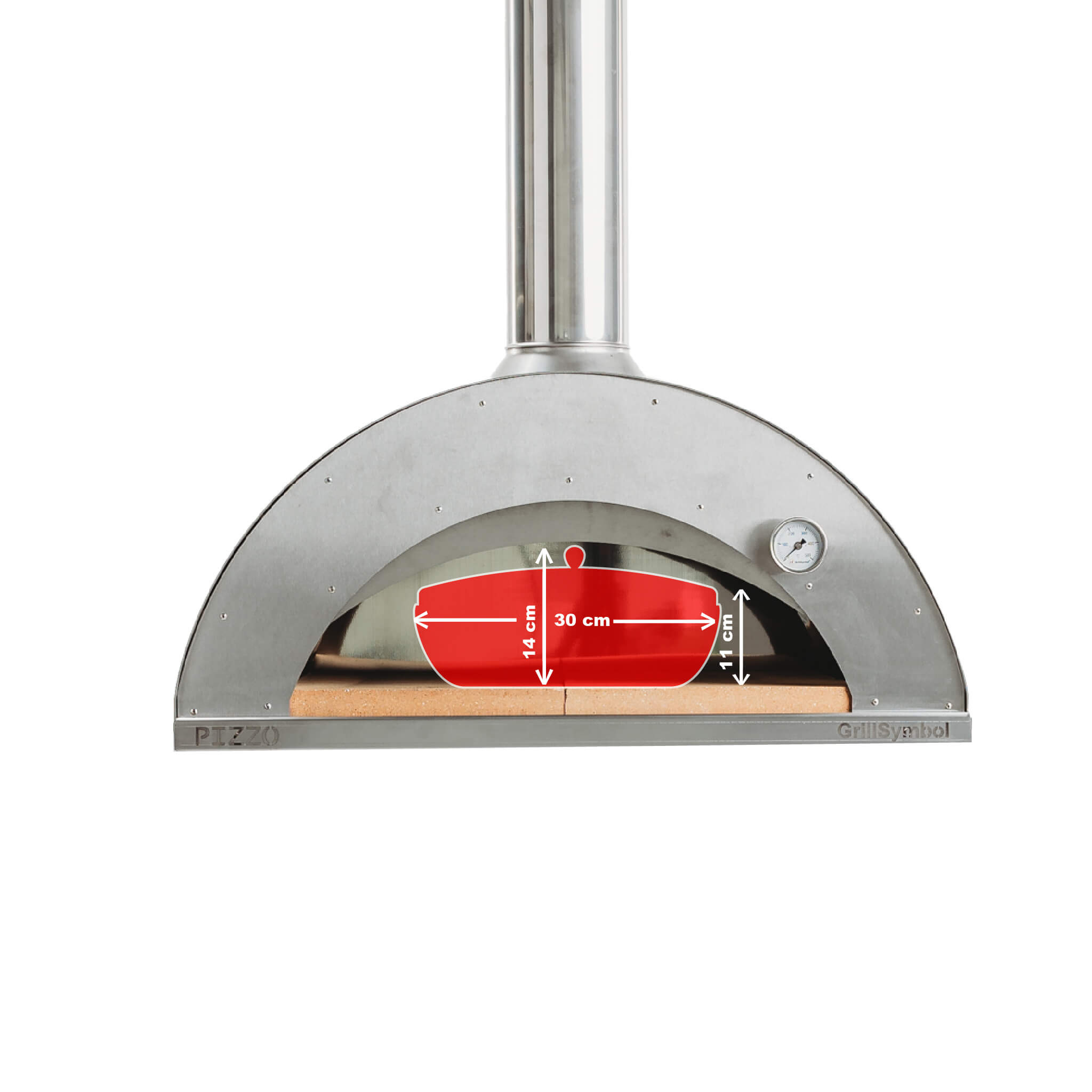 Pizzaovn GrillSymbol Pizzo