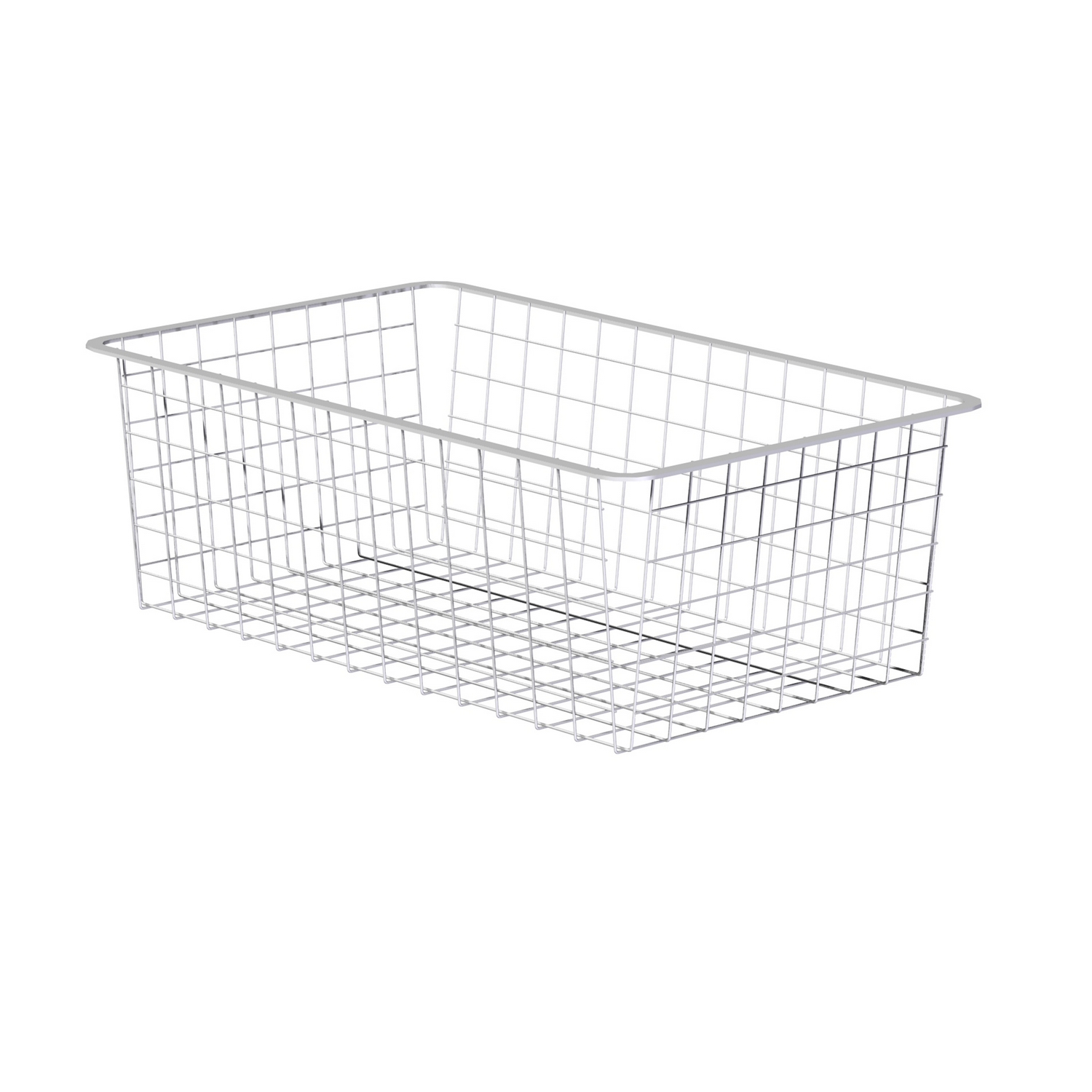 Trådback vit 427X527X185 Hvit, 185 mm