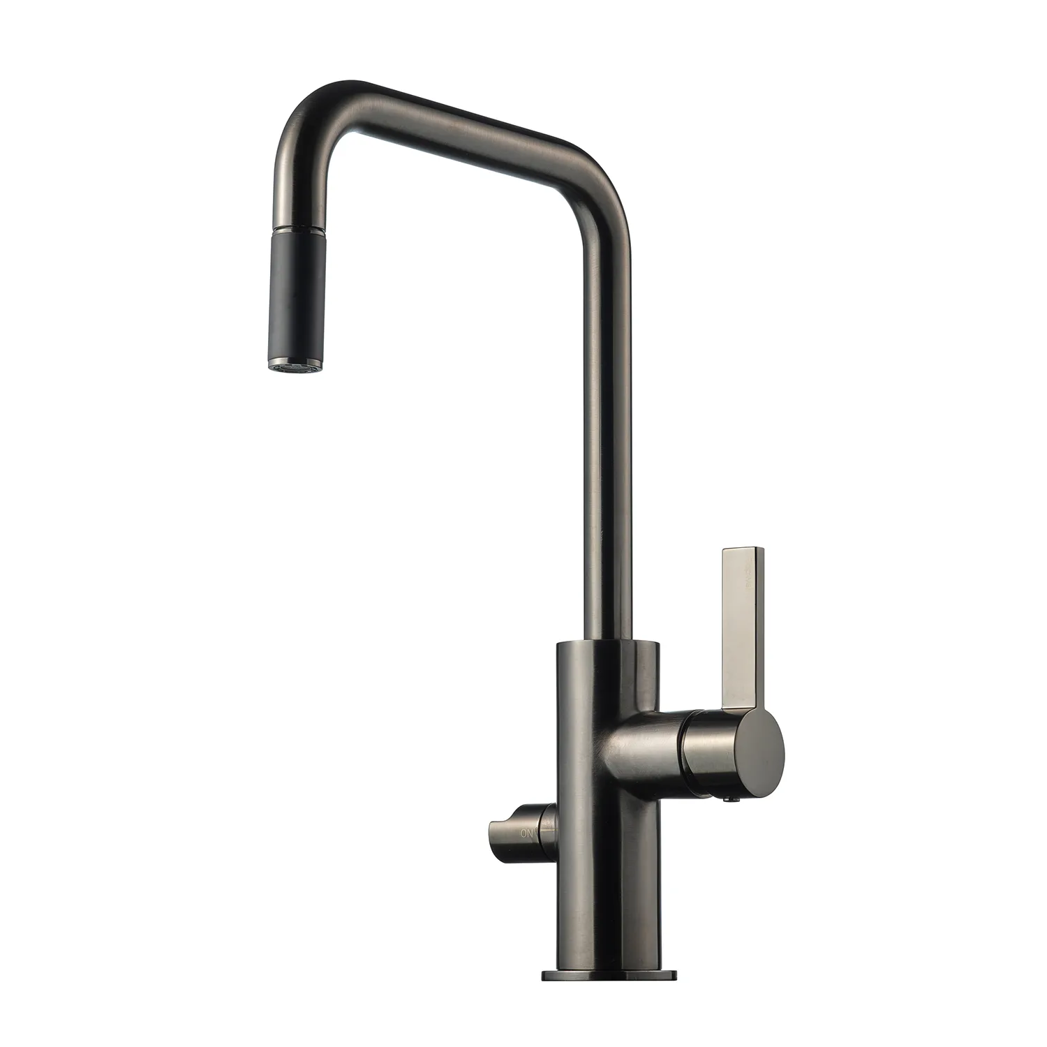 Børstet Black Chrome