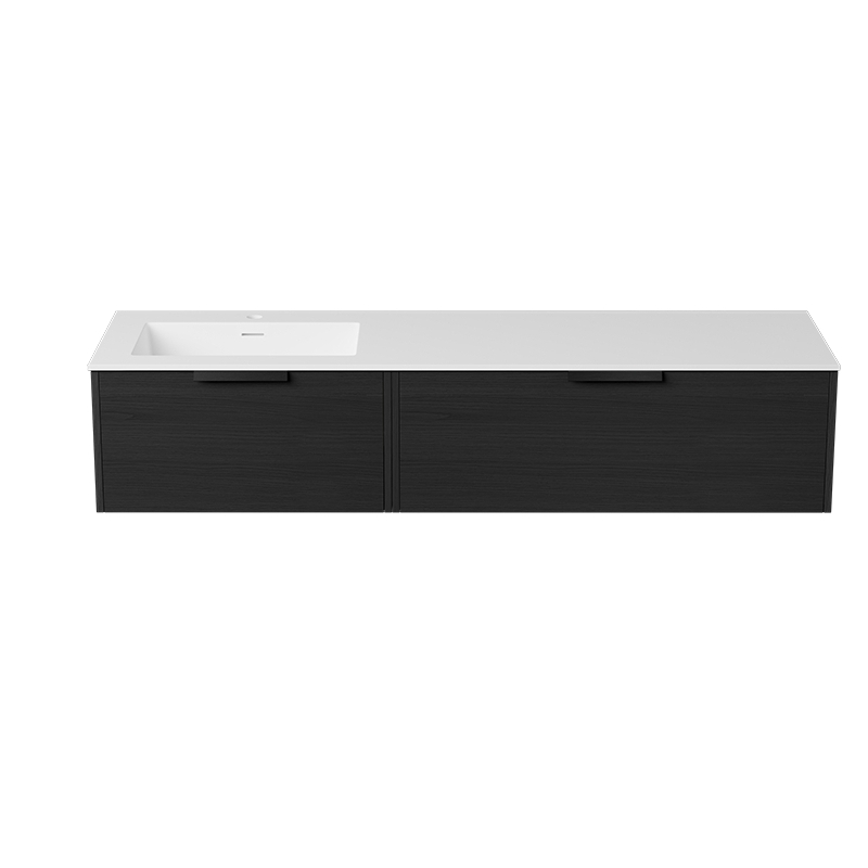 Servantskap FOSSBAD New Block B150 for Heldekkende Servant med Venstrekulp