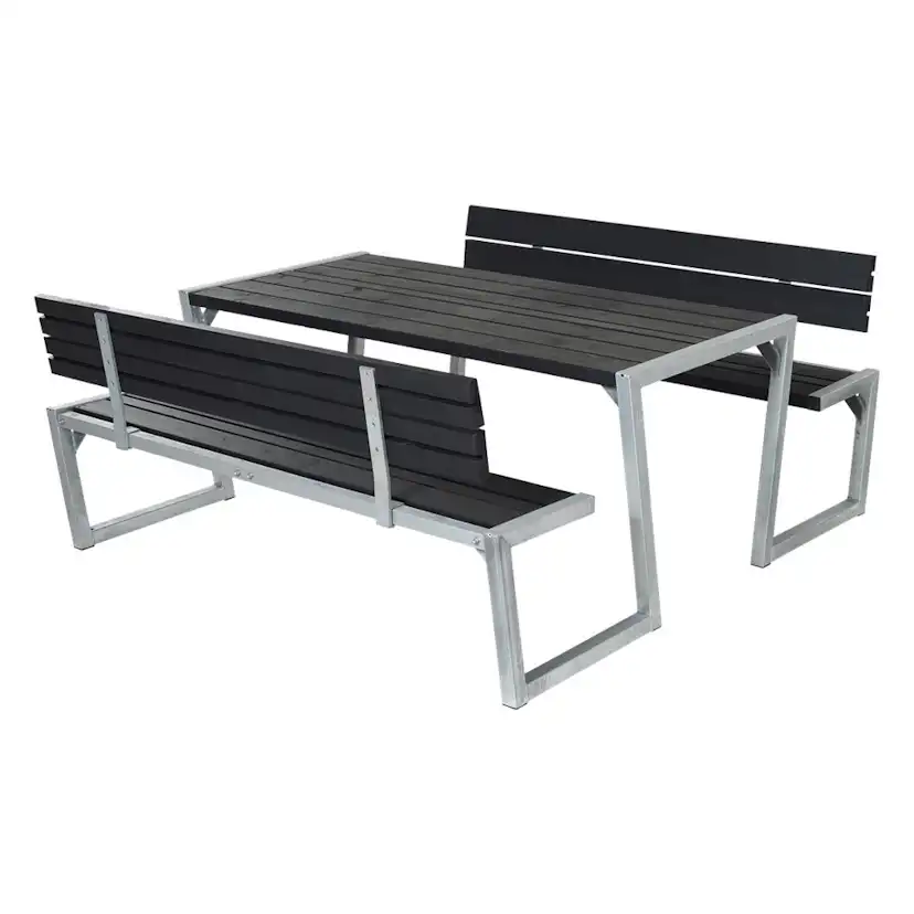 Benkbord PLUS Zigma Svart