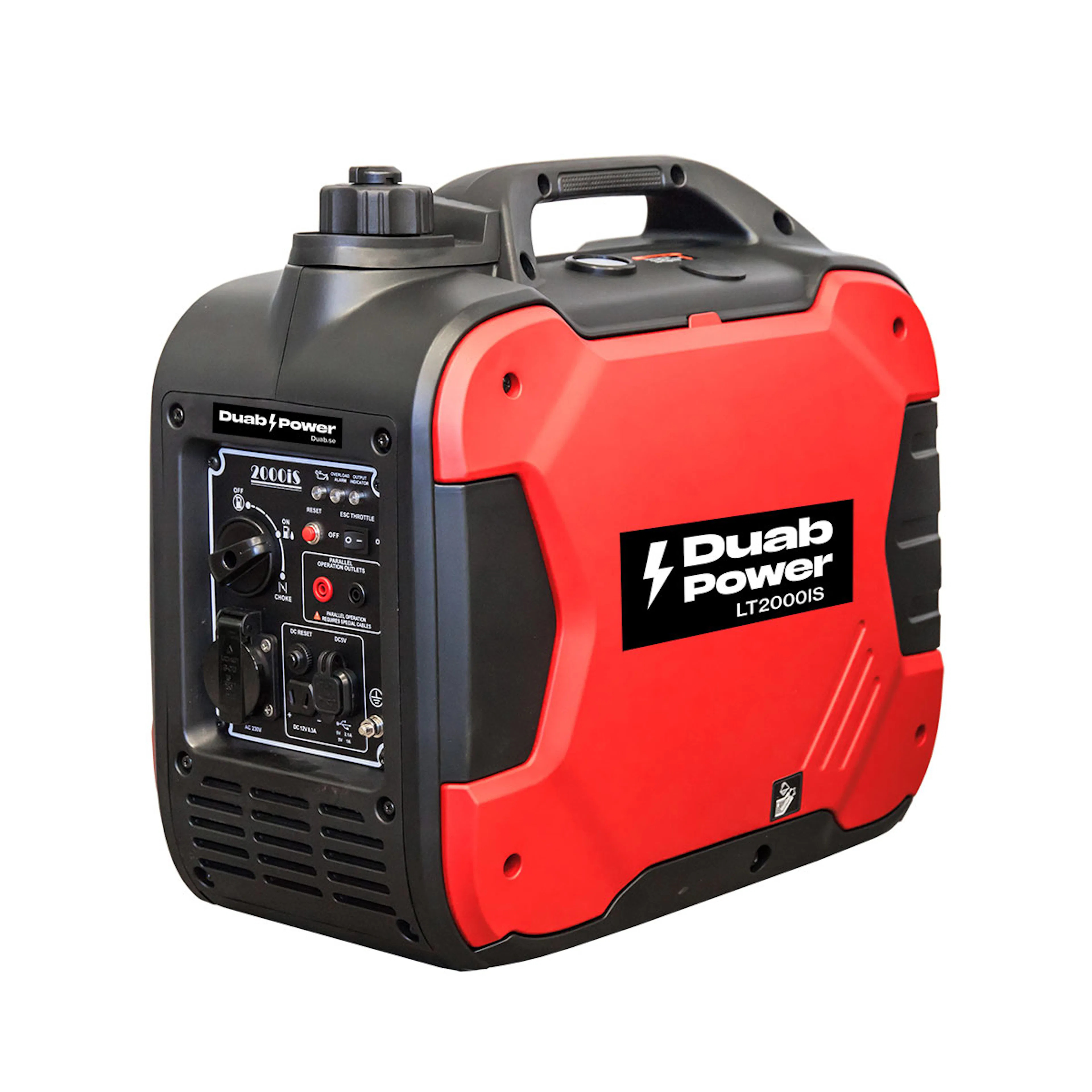 Strømaggregat Duab-Power LT2000IS Parallell med Inverter