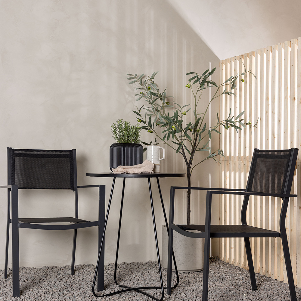 Cafégruppe Venture Home Bacong Bord med 2 Copacabana Stoler