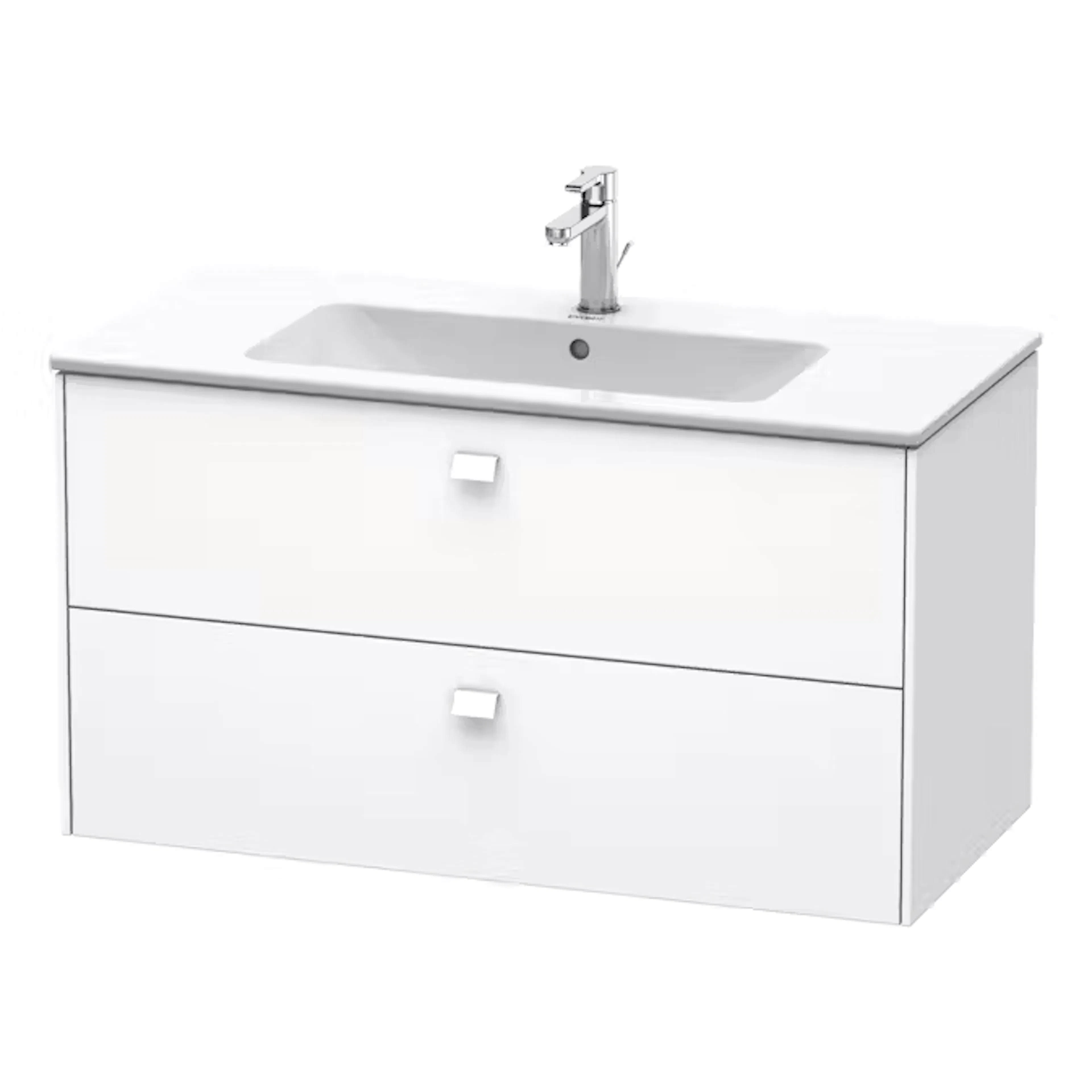 Duravit Brioso Möbelpaket Vit matt, Bredd: 1300 mm