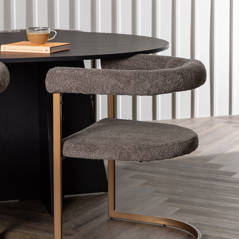 Spisegruppe Venture Home Bootcut med 6 stk Morning Stoler