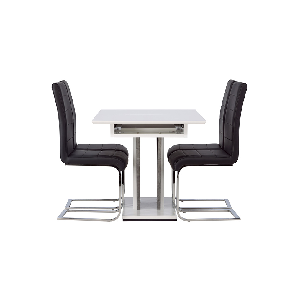 Spisegruppe Venture Home Disa med 4 Tempo Stoler