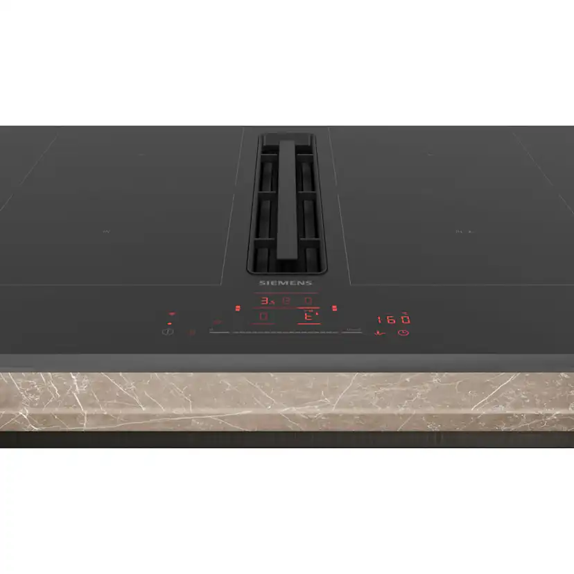 Induksjonstopp Siemens ED751HQ26E med Innebygd Vifte 70 cm uten Ramme