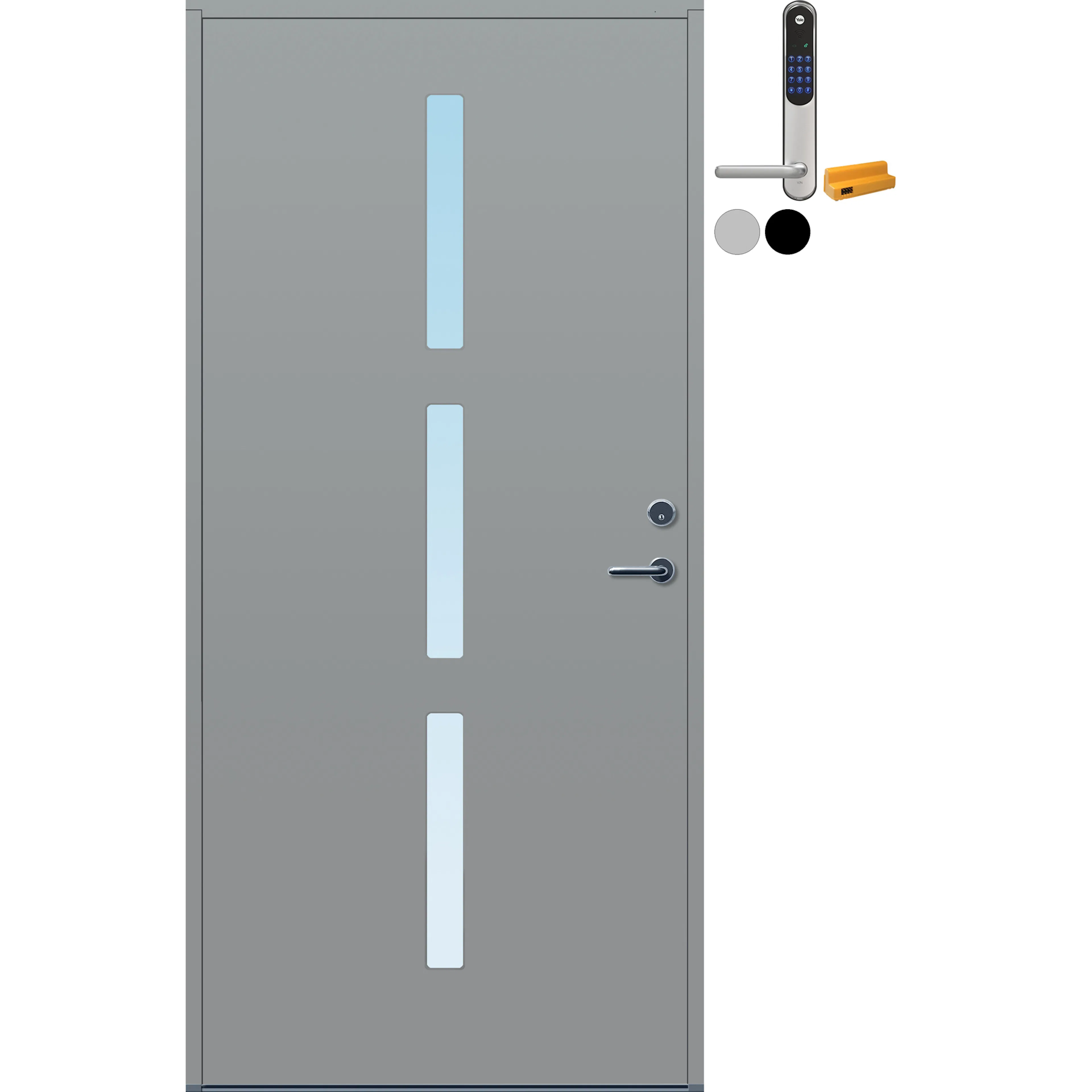 NCS S-3502-B, Lys Grå