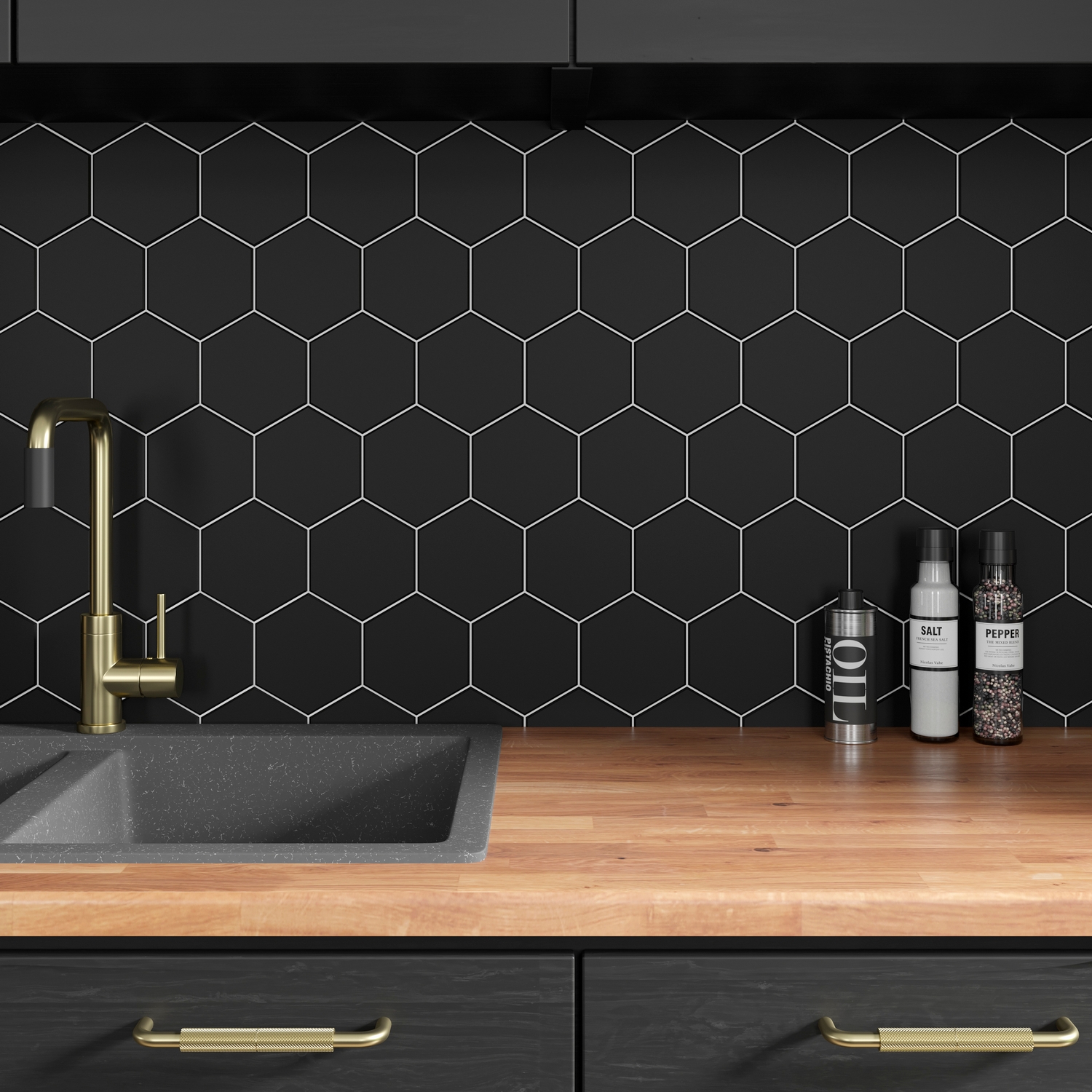 Benkeplate Fibo Heltre Eik B/C