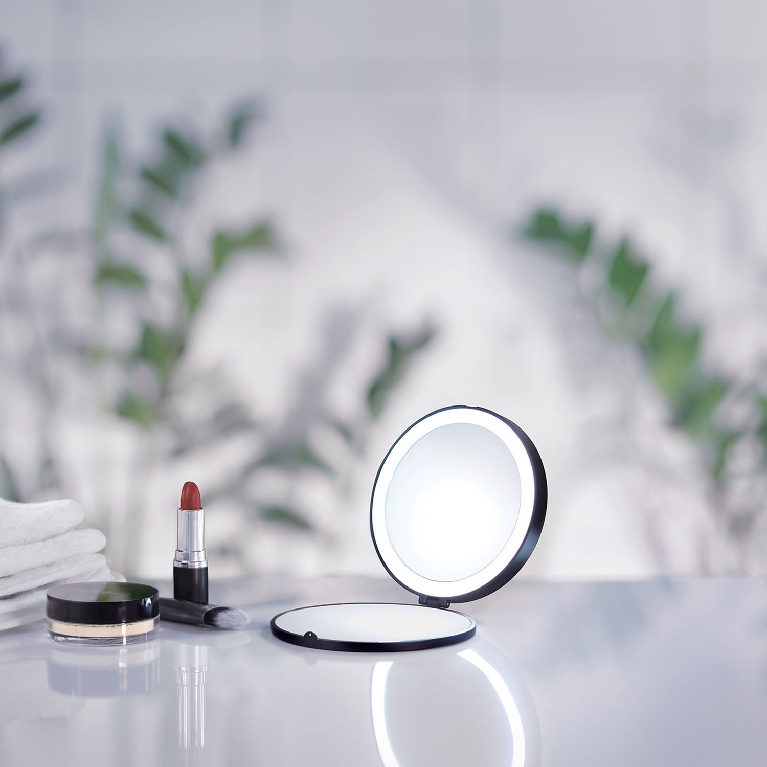 Reisespeil Smedbo Outline Lite LED