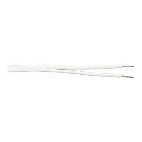 Kabel Malmbergs EKU 2x0,7 Hvit