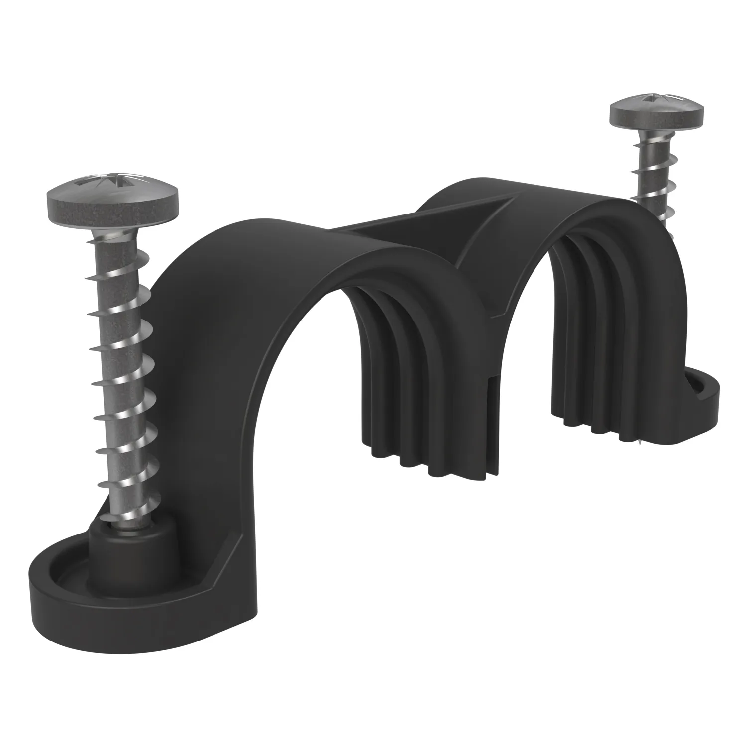 Plastklemmer LK Systems Dobbel tomrør 25 mm