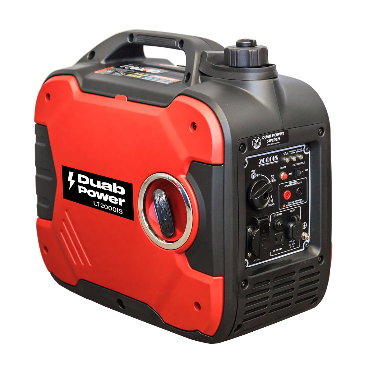 Strømaggregat Duab-Power LT2000IS Parallell med Inverter