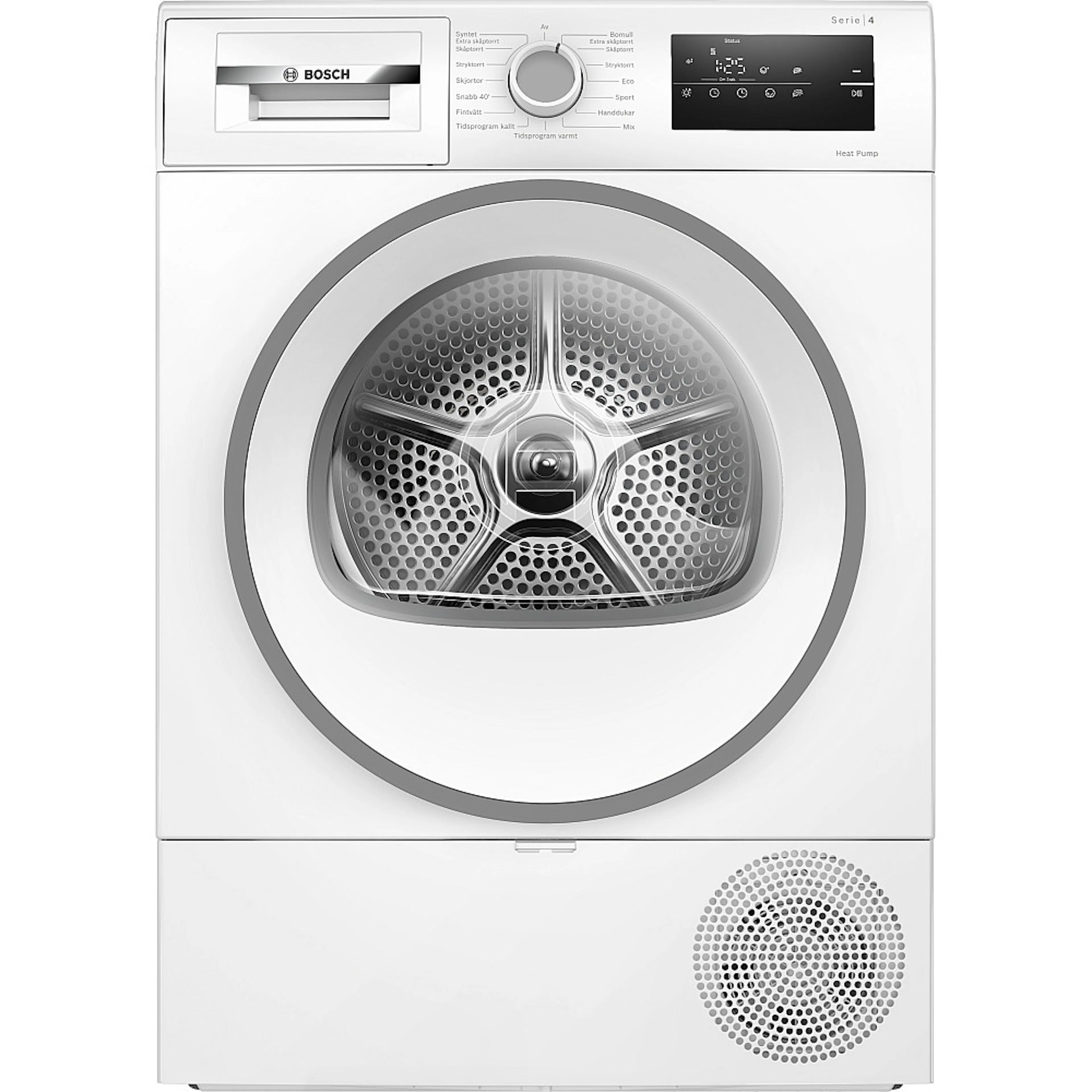 Varmepumpetrommel Bosch Serie 4 WTH85V0SSN Hvit Energivennlig
