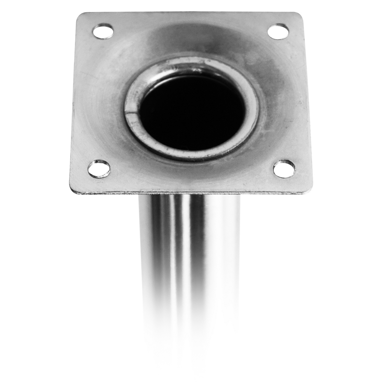 Bordbein 80 cm - dia. 30 mm - krom Krom, H: 800 mm