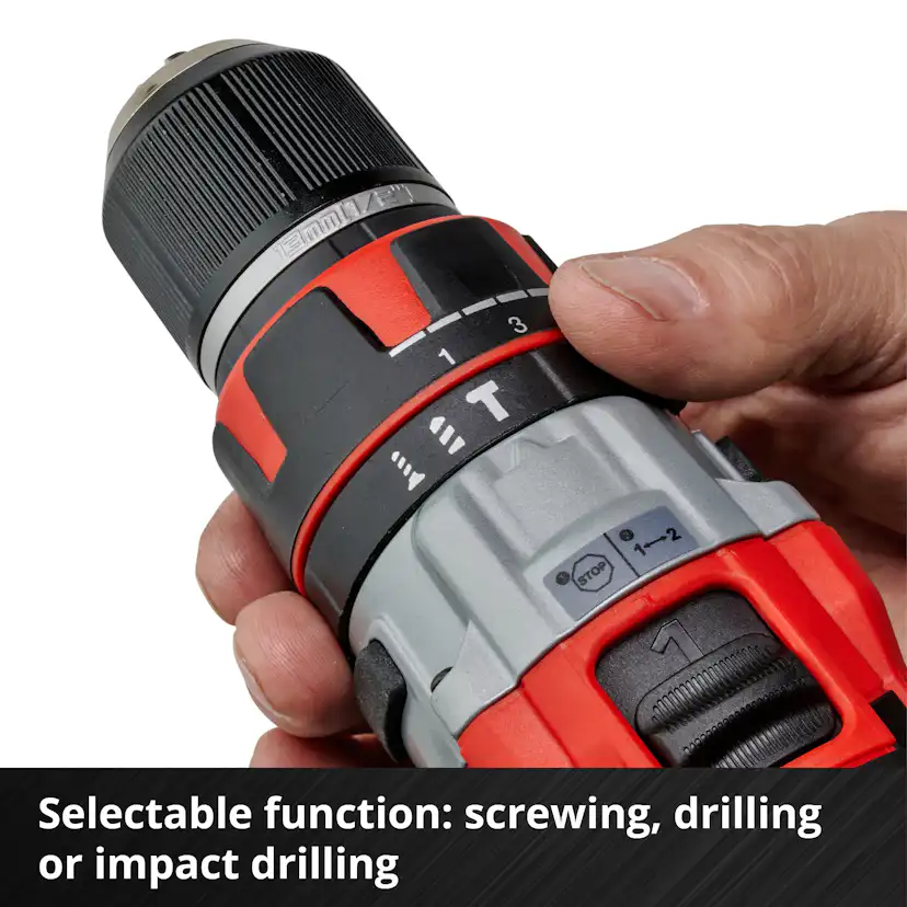 SlagBor/Drill Einhell TE-CD 18 Li-i Børsteløs(2x2Ah)