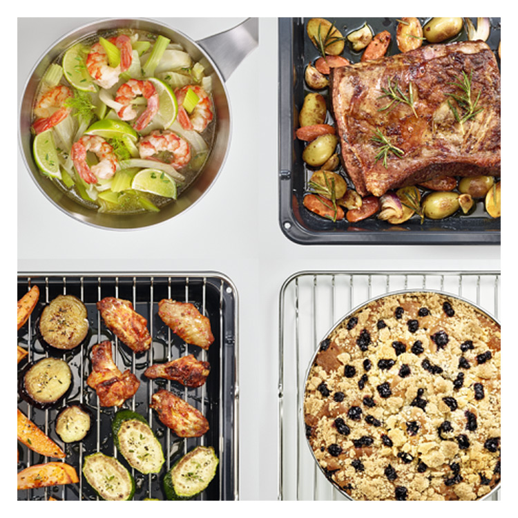 Komfyr Electrolux EKC7051BOW