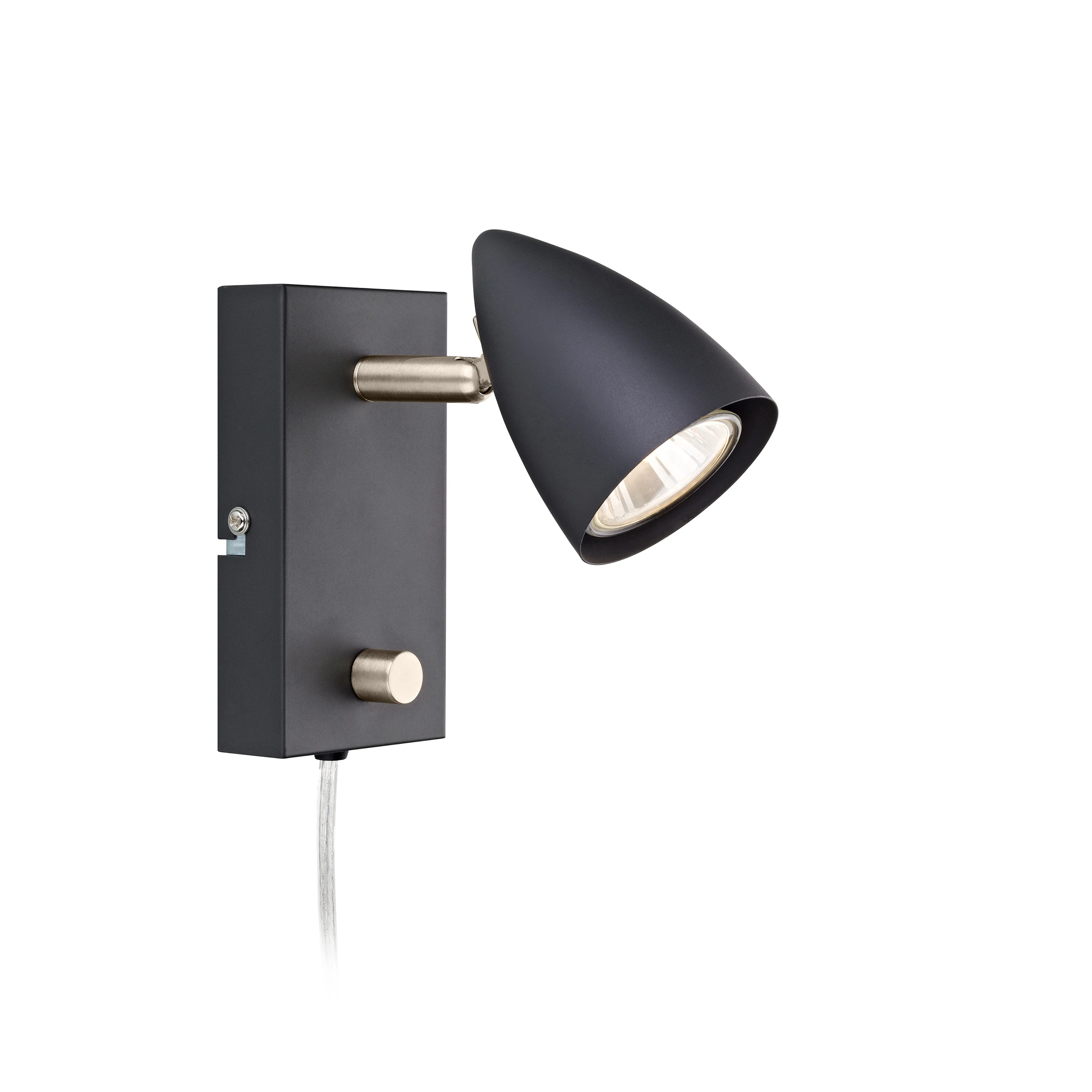 CIRO Wall 1L Black/Steel Svart/Stål