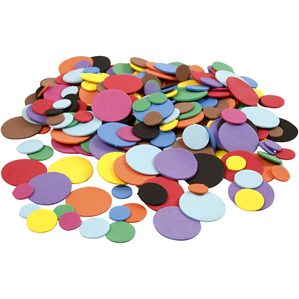 Mosgummisirkler Creativ Company Ass Farger 300 Mix/1 Pk