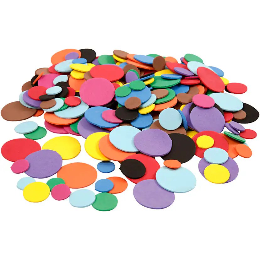 Mosgummisirkler Creativ Company Ass Farger 300 Mix/1 Pk