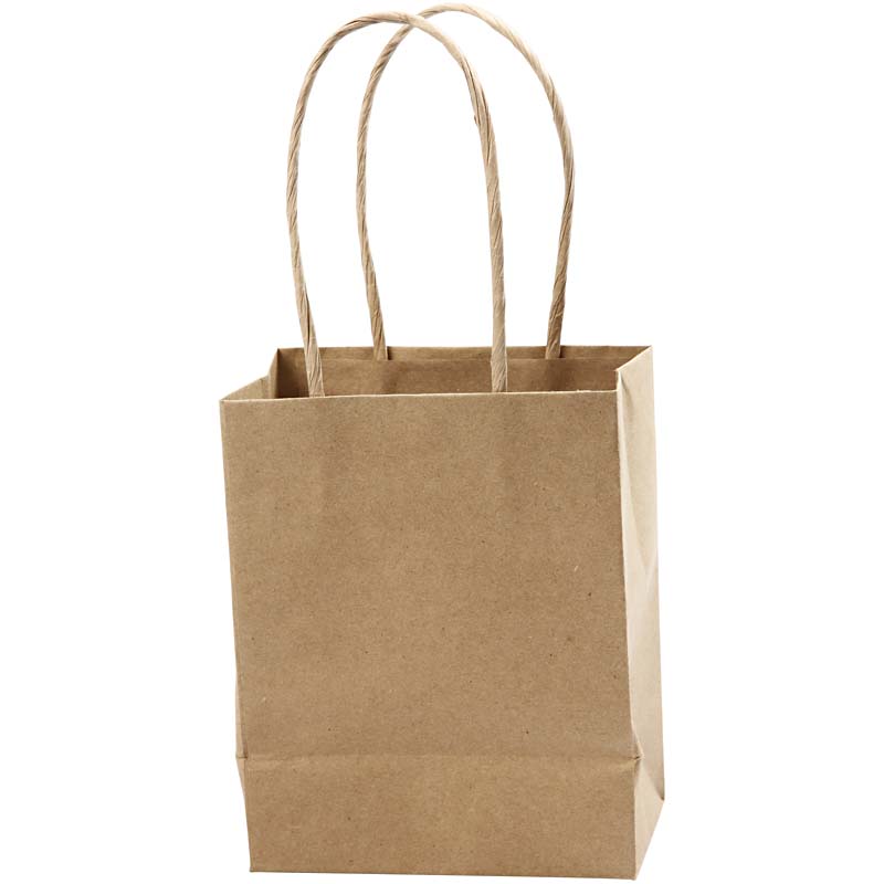 Papirposer Creativ Company Brun 17 cm B12x7 cm 125 g 10 Stk/1 Pk