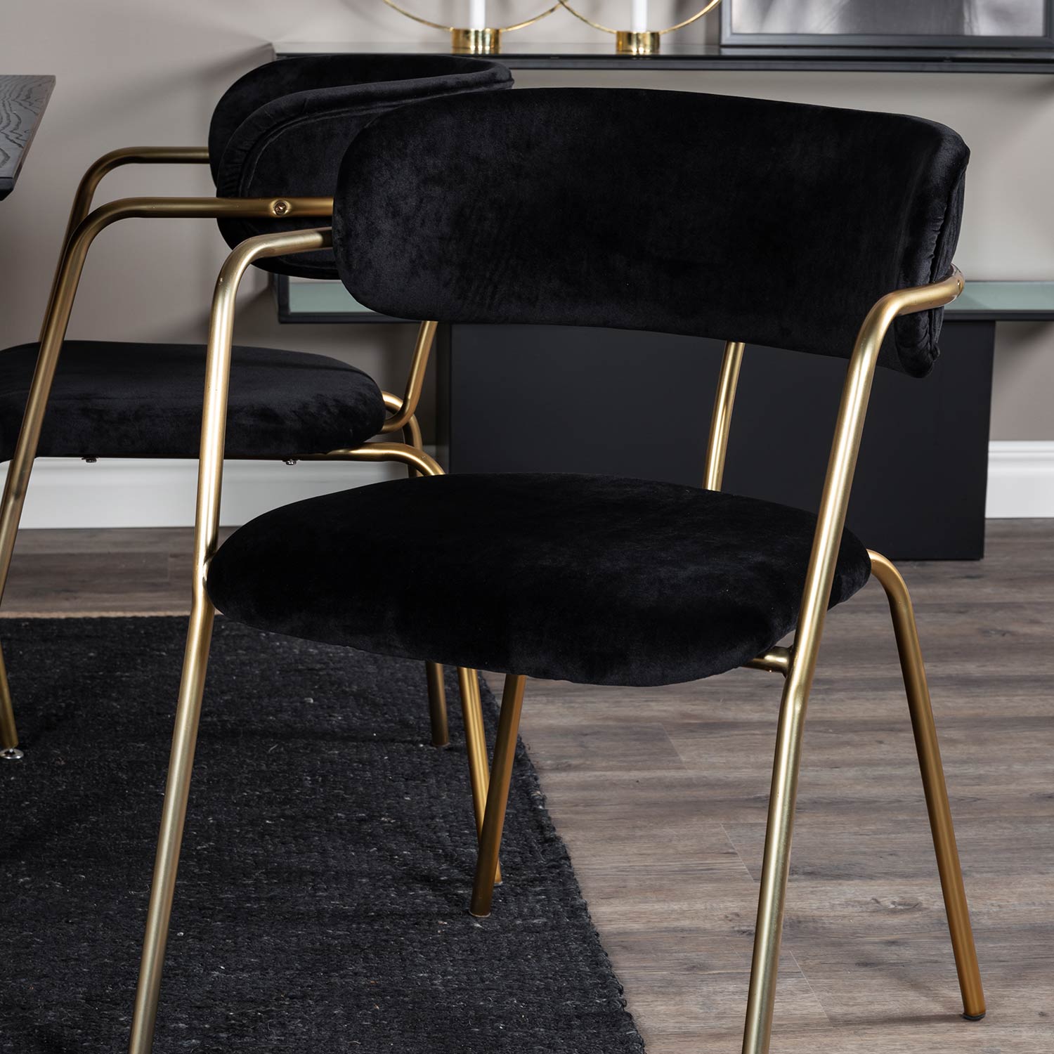 Spisegruppe Venture Home Dipp med 4 Arrow Stoler