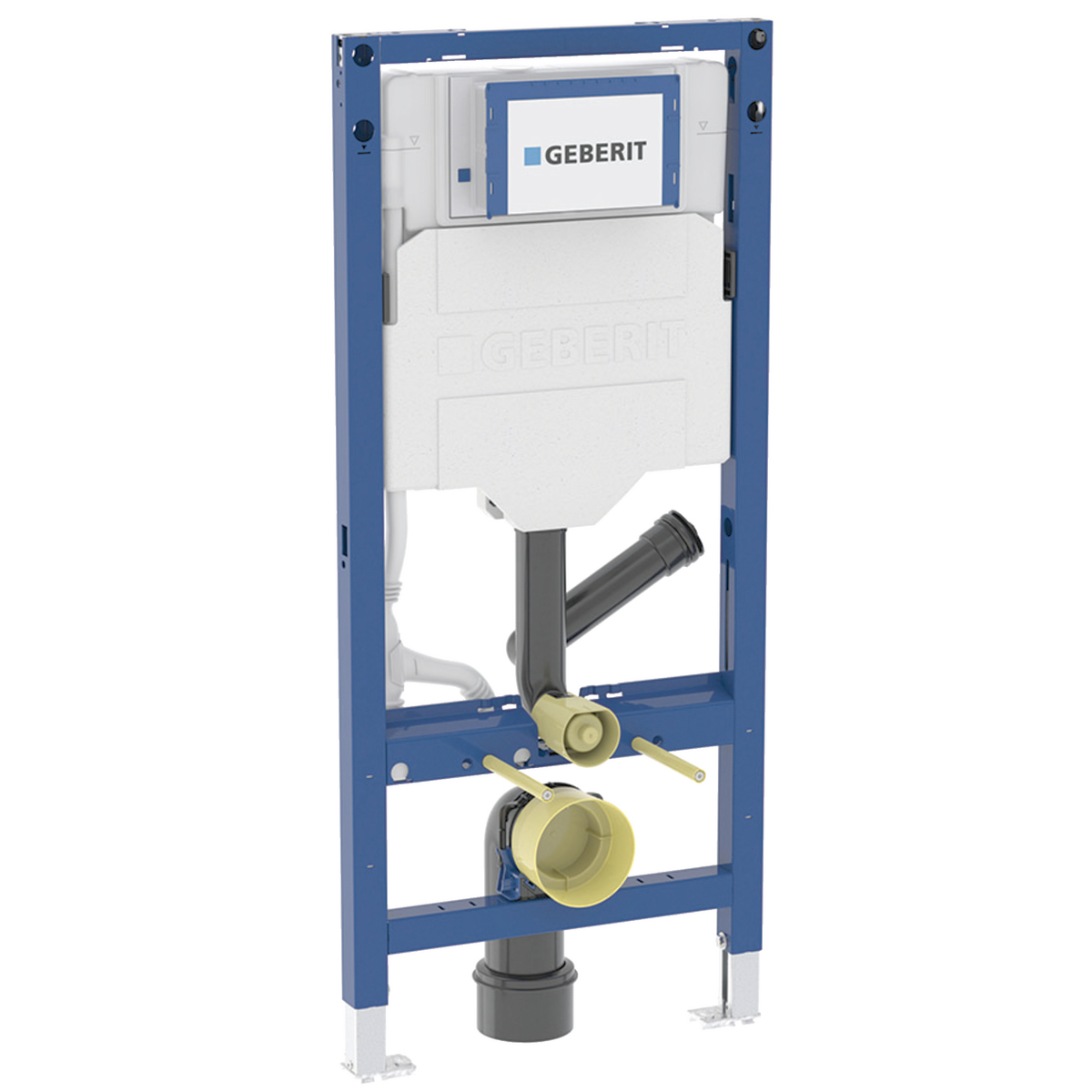 WC-Fixtur Geberit Duofix Sigma 112 cm för Luktutsugning med Frånluft