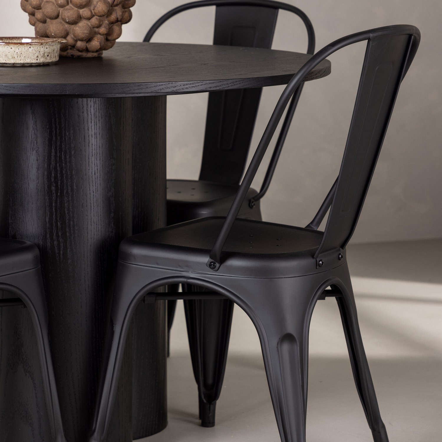 Spisegruppe Venture Home Olivia med 4 Tempe Stoler