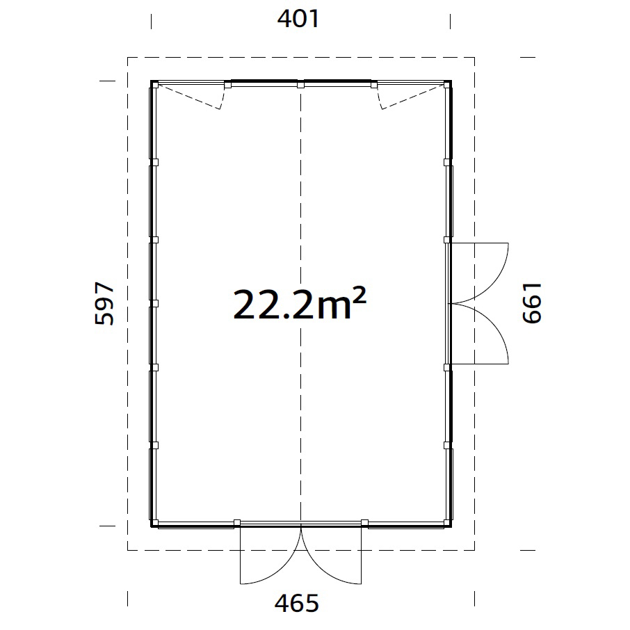 Hagestue Palmako Isabella 22,2 M2