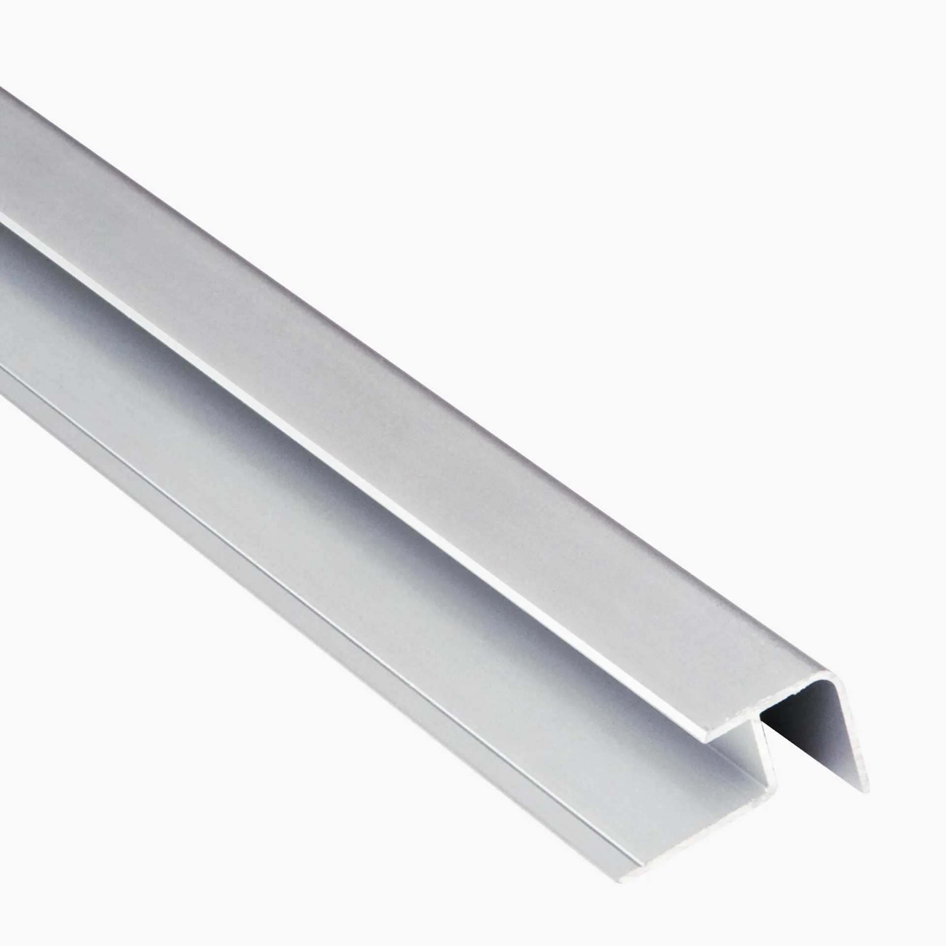 Hjørnelist Fibo Utvendig til Baderomspanel Aluminium, 2400 mm - 49781832