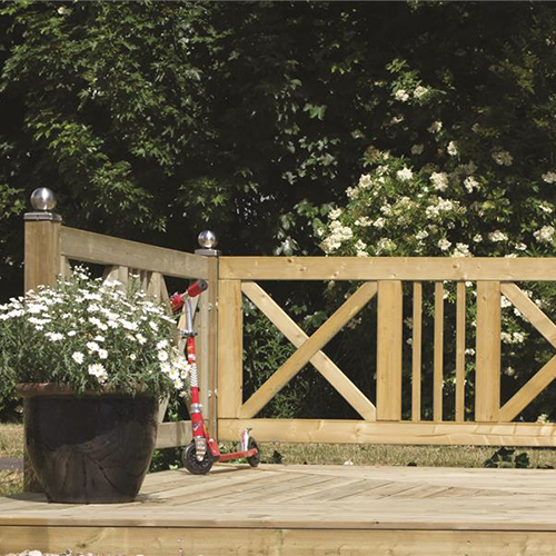 Stakitt PLUS Slot 180x75 cm Natur