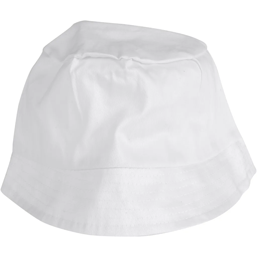 Bøllehatt Creativ Company Str 58 cm Hvit 12 stk/1 Pk