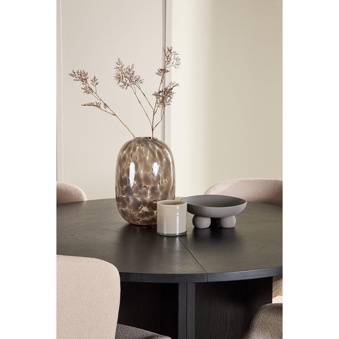 Spisegruppe Venture Home Strada Ø120 cm med 4st Astoria Spisestoler