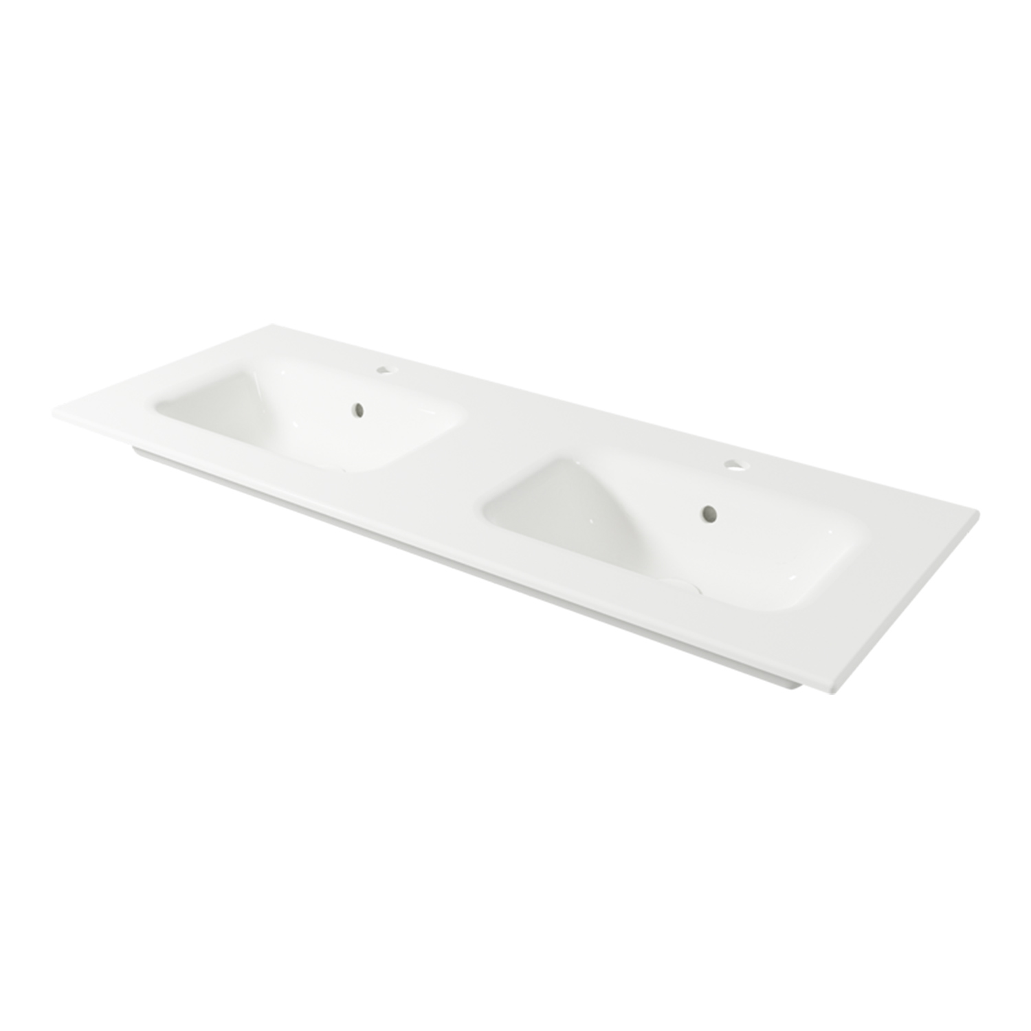 Handfat Edge 160 Matt Vit Bredd: 1610 mm, Vit Matt