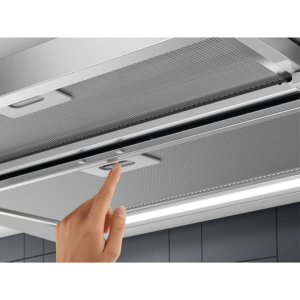 Fritthengende Kjøkkenvifte Electrolux LFP616X LED Belysning Grå