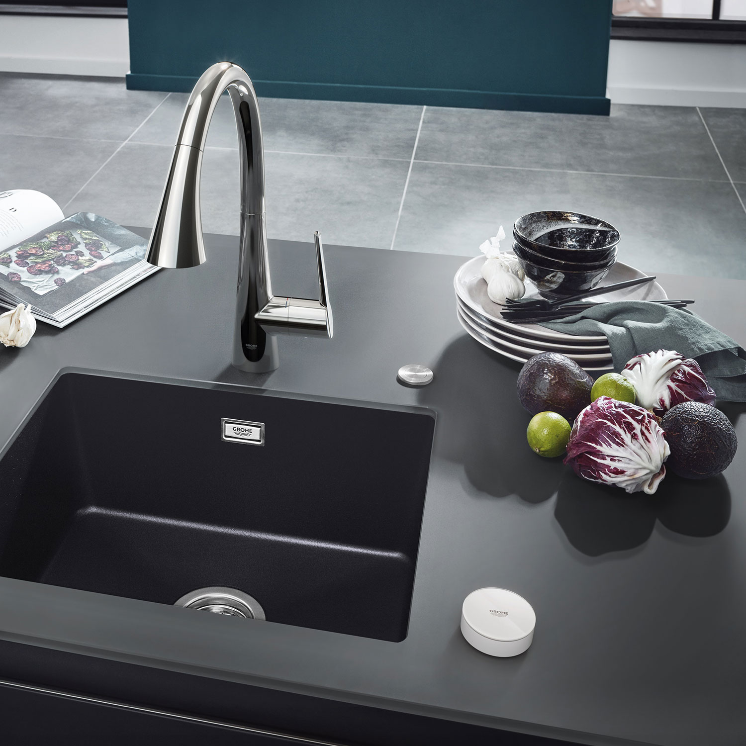 Diskmaskinsavstängning Grohe Switch Batteridriven