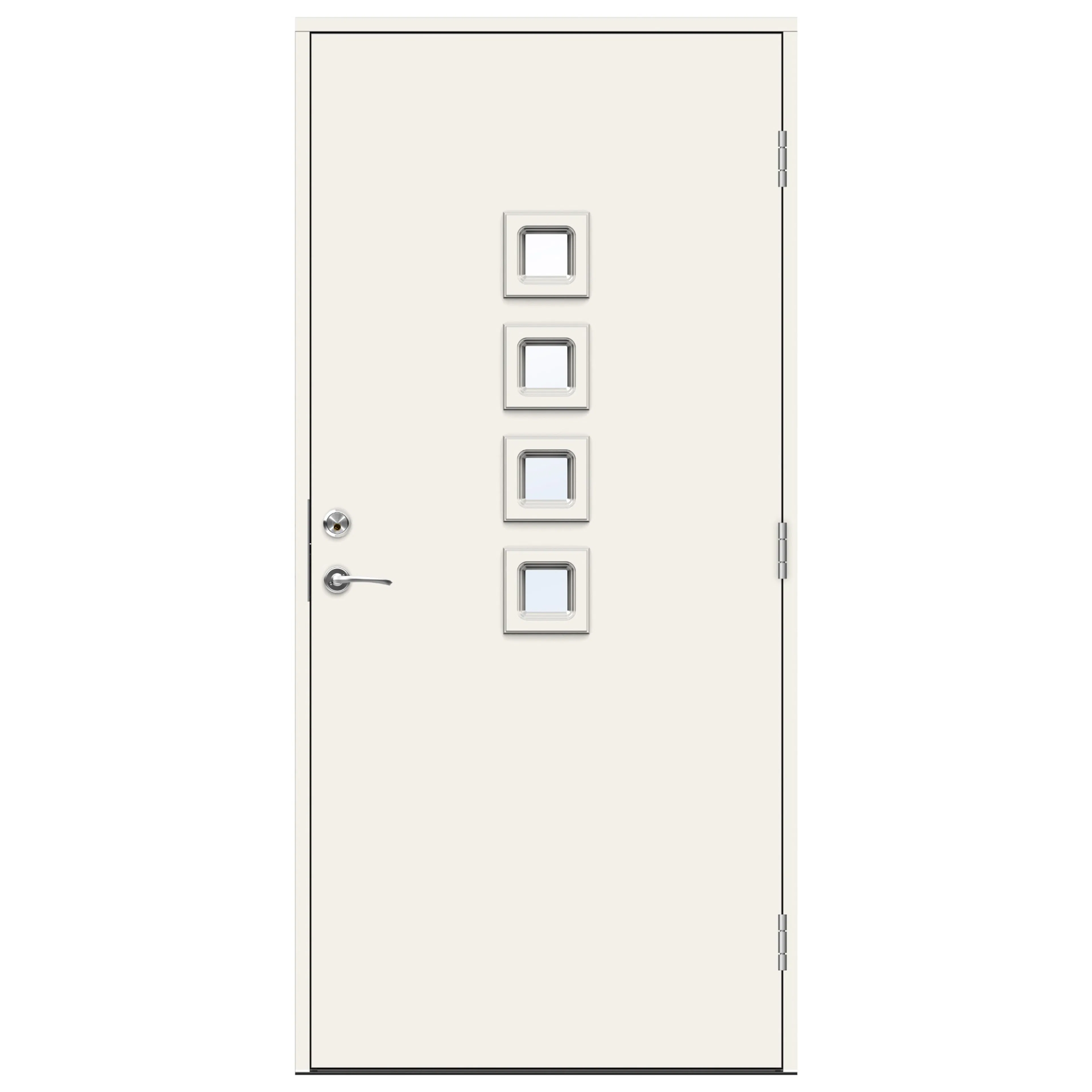 Ytterdør Swedoor Advance-Line Nordic Oslo med Yale Doorman Classic Home