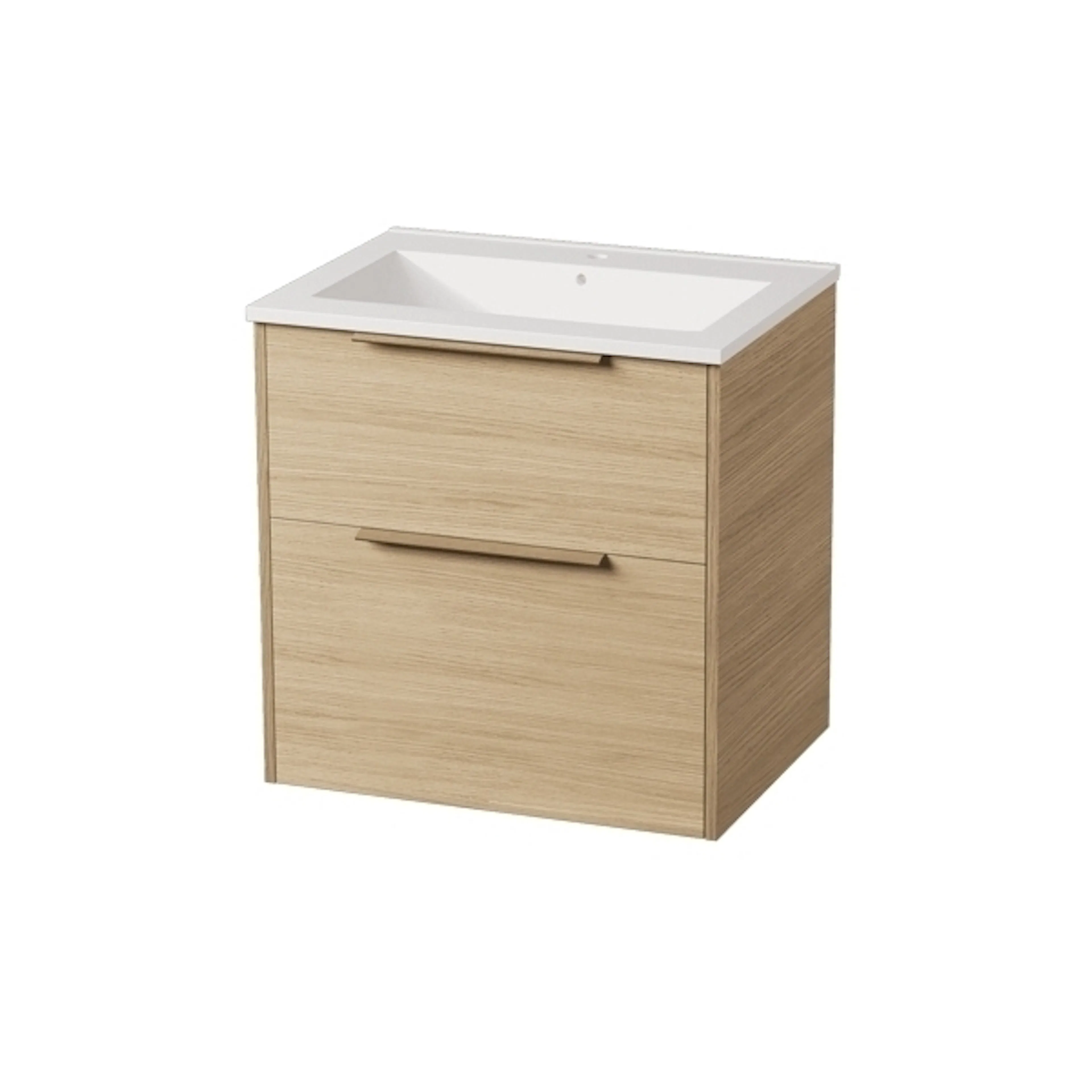 Innovent servantskap B60 for heldekkende servant Lys Eik