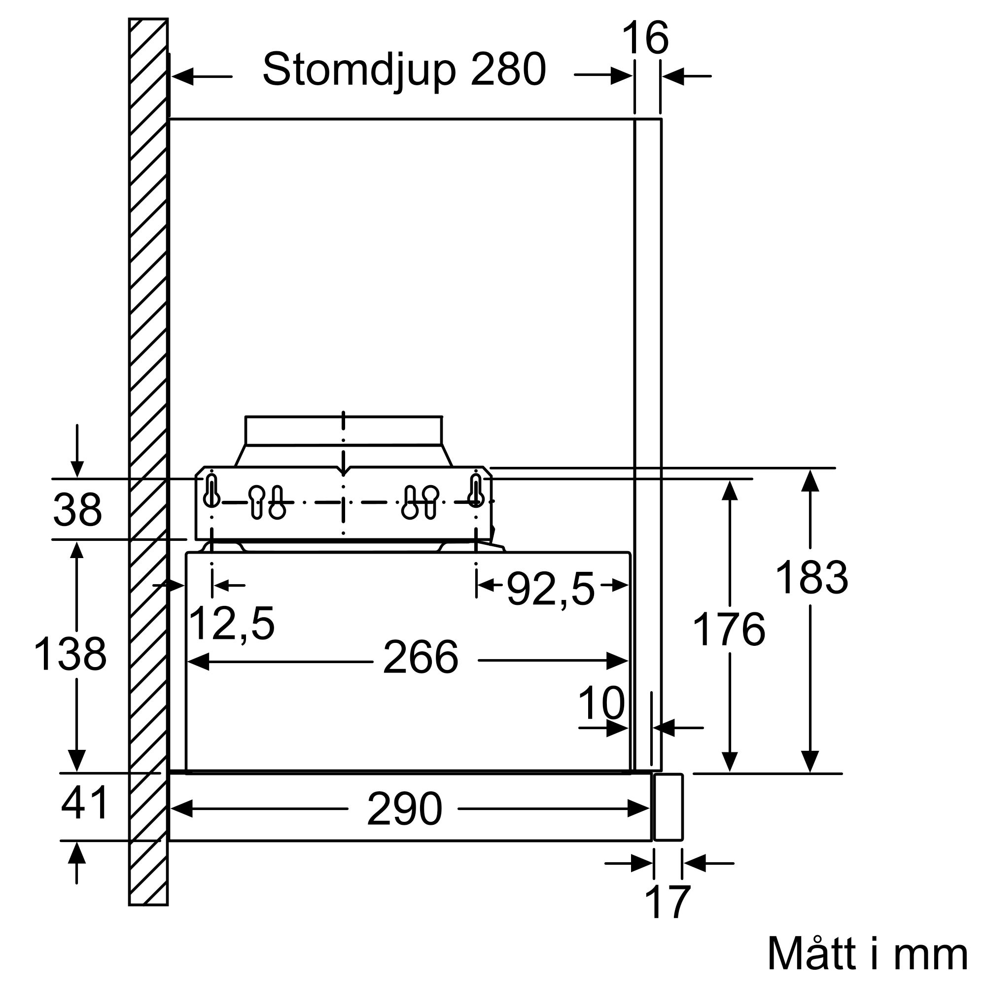 Kjøkkenvifte Siemens LI64LB531