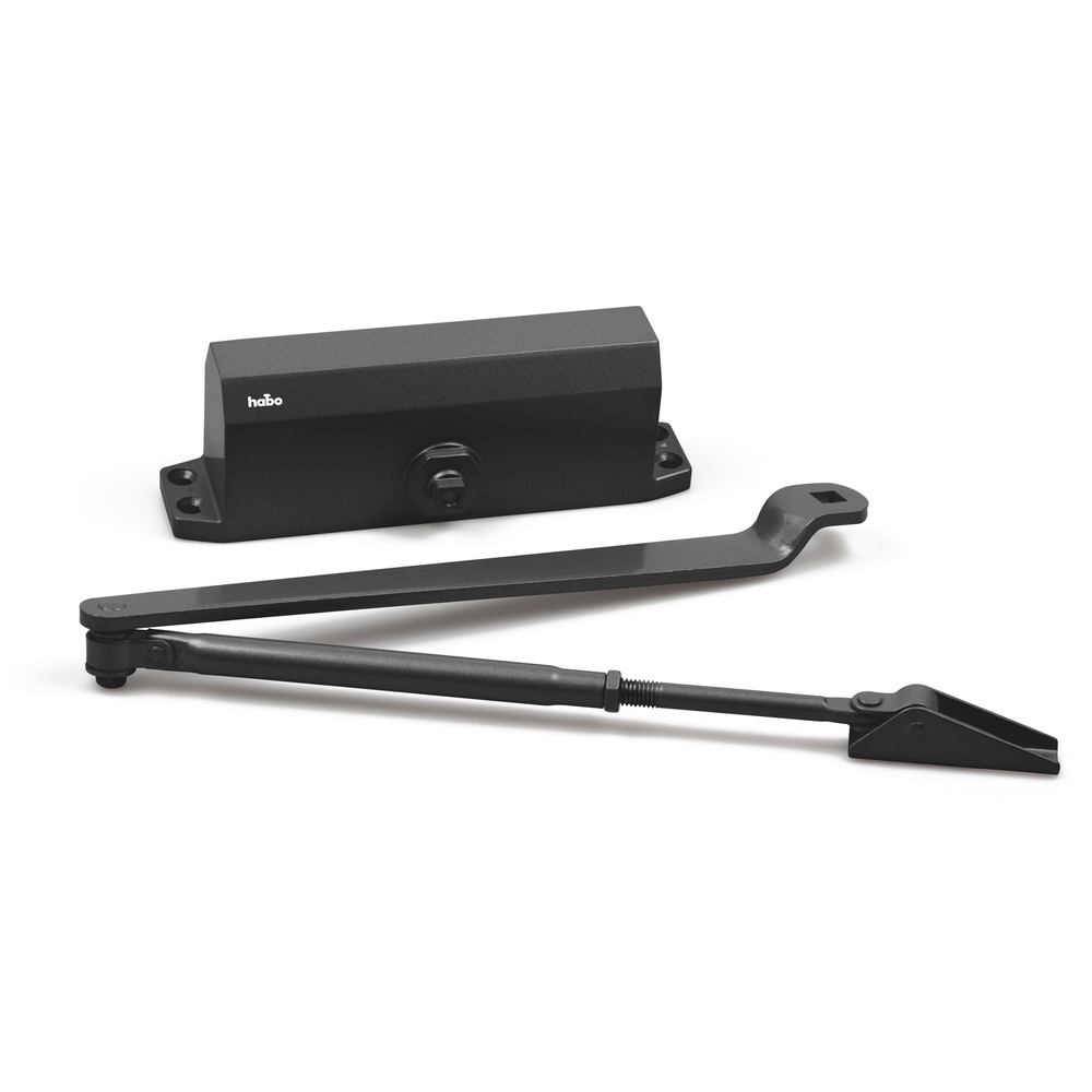 Dørlukker Habo 400 Komplett Svart