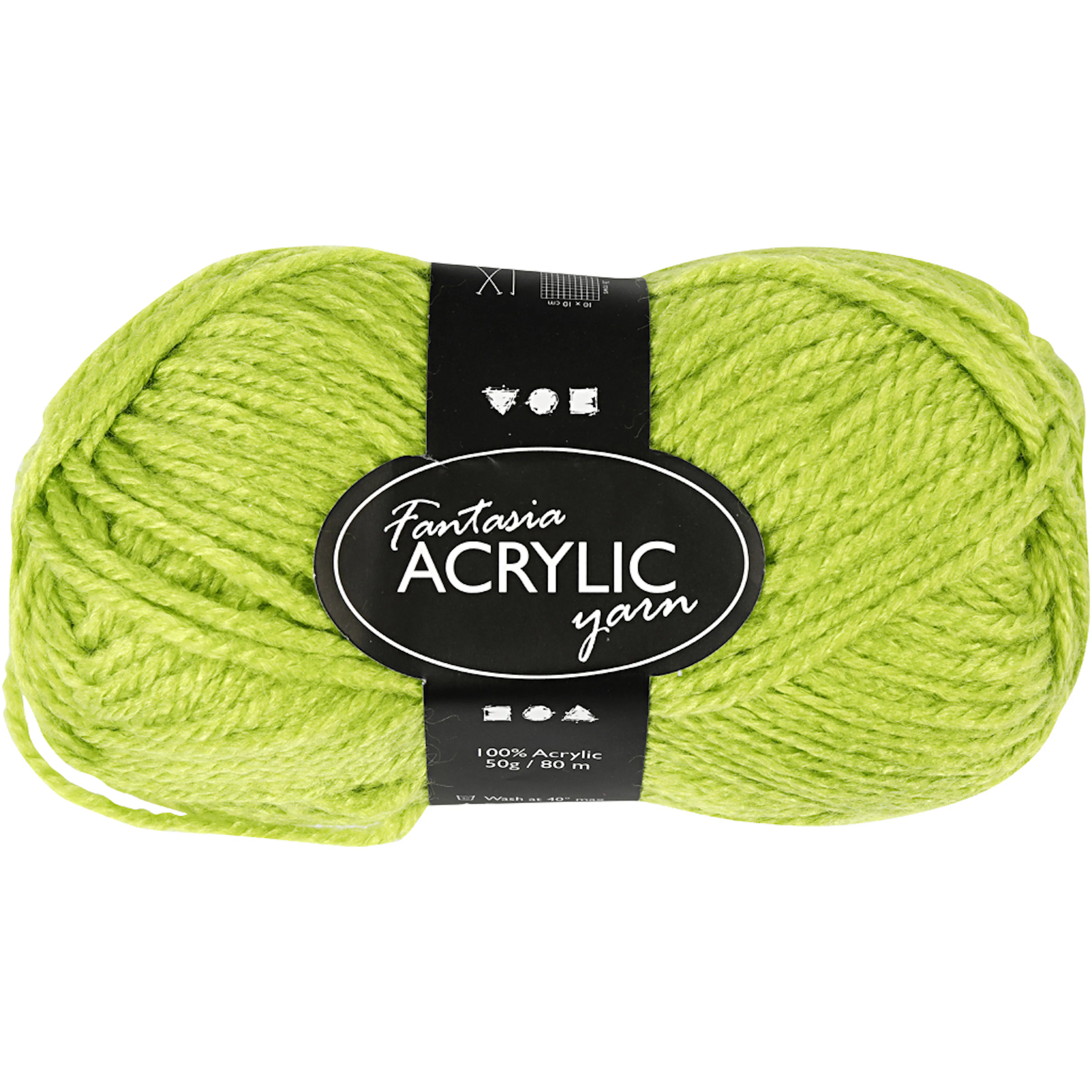 Akrylgarn Creativ Company Fantasia 80 m 50 g/1 nst