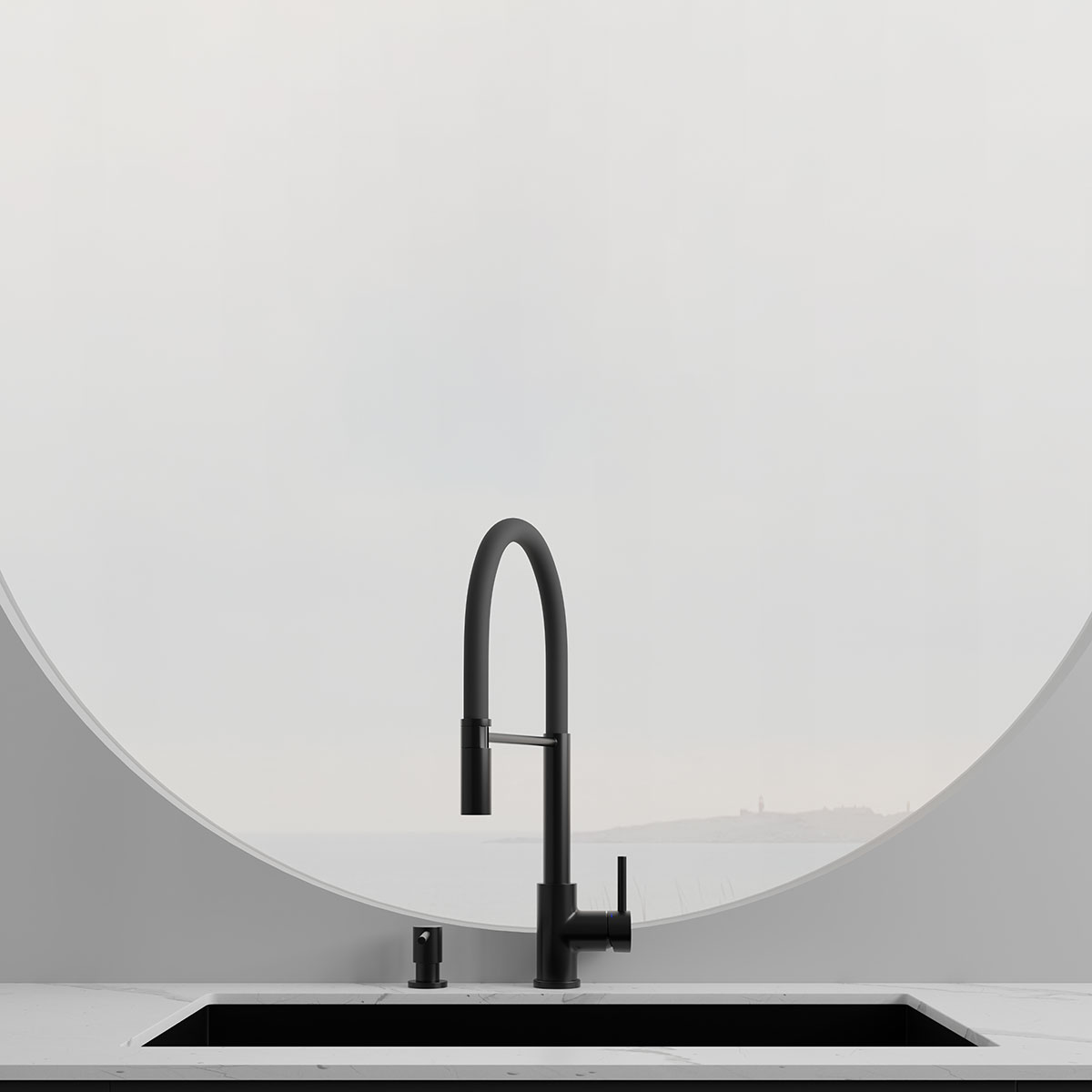 Köksblandare Scandtap Steel Pro Rostfritt Stål