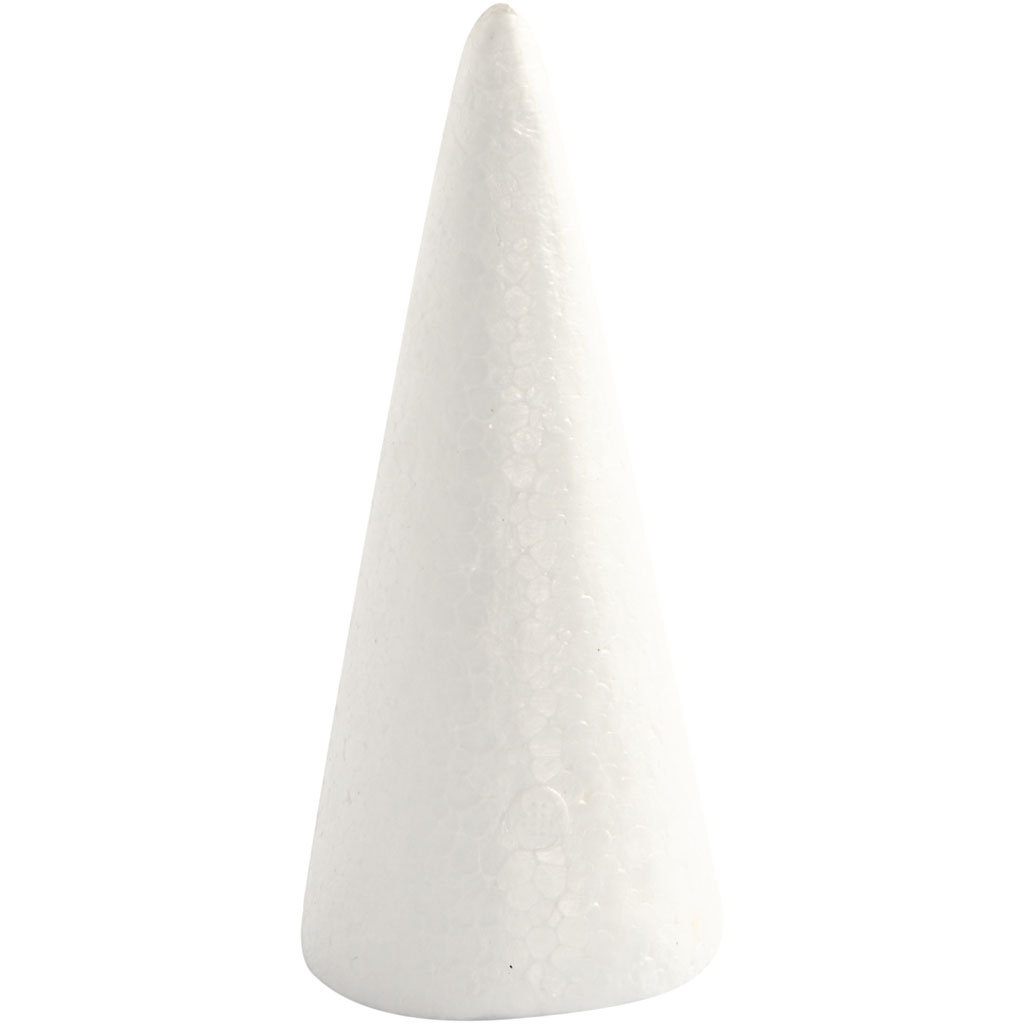 Käglor, vit, H: 14,5 cm, Dia. 6 cm, 5 st./ 1 förp. Høyde: 145 mm, 5 st