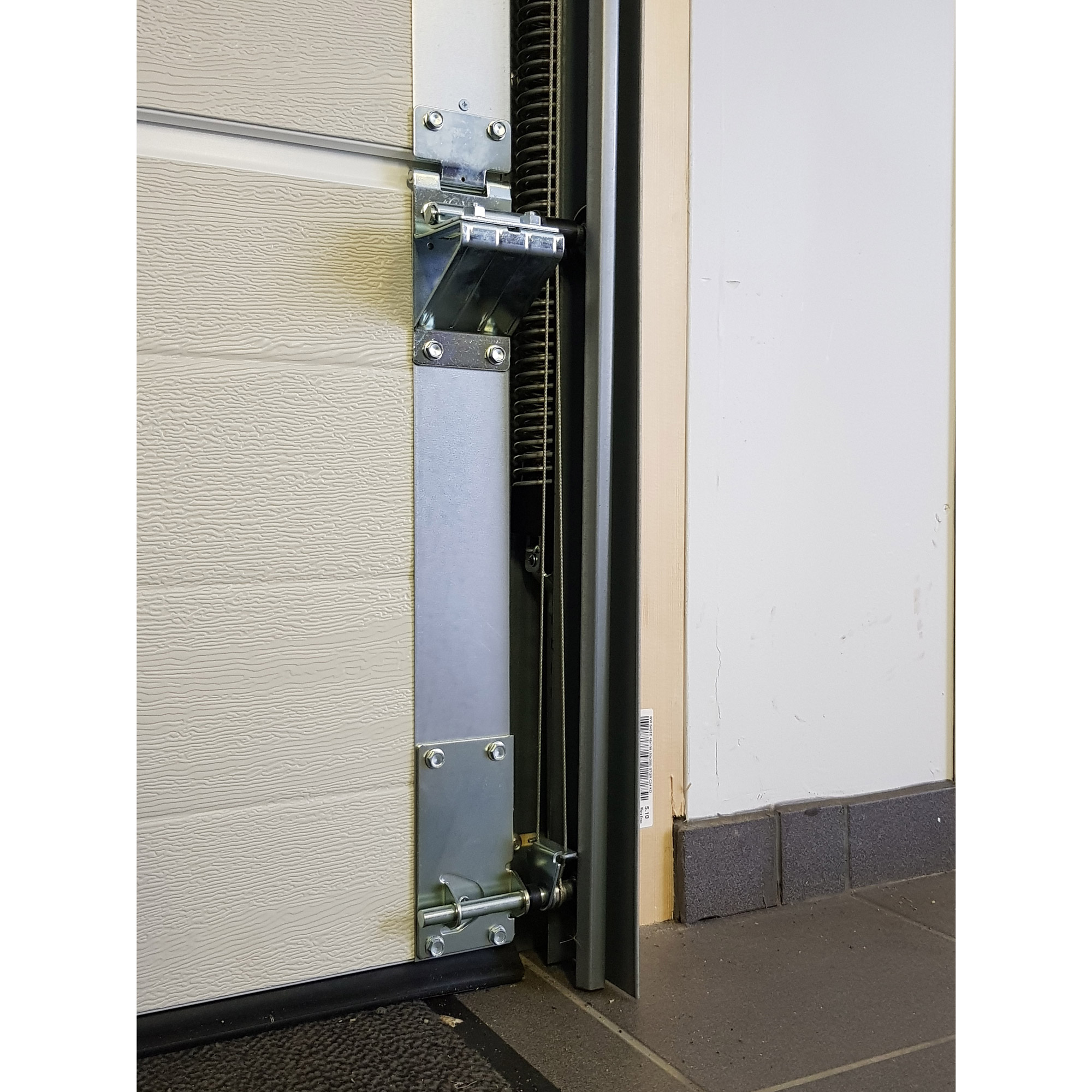 Garasjeport Grimstadporten SNP Slettpanel Hvit