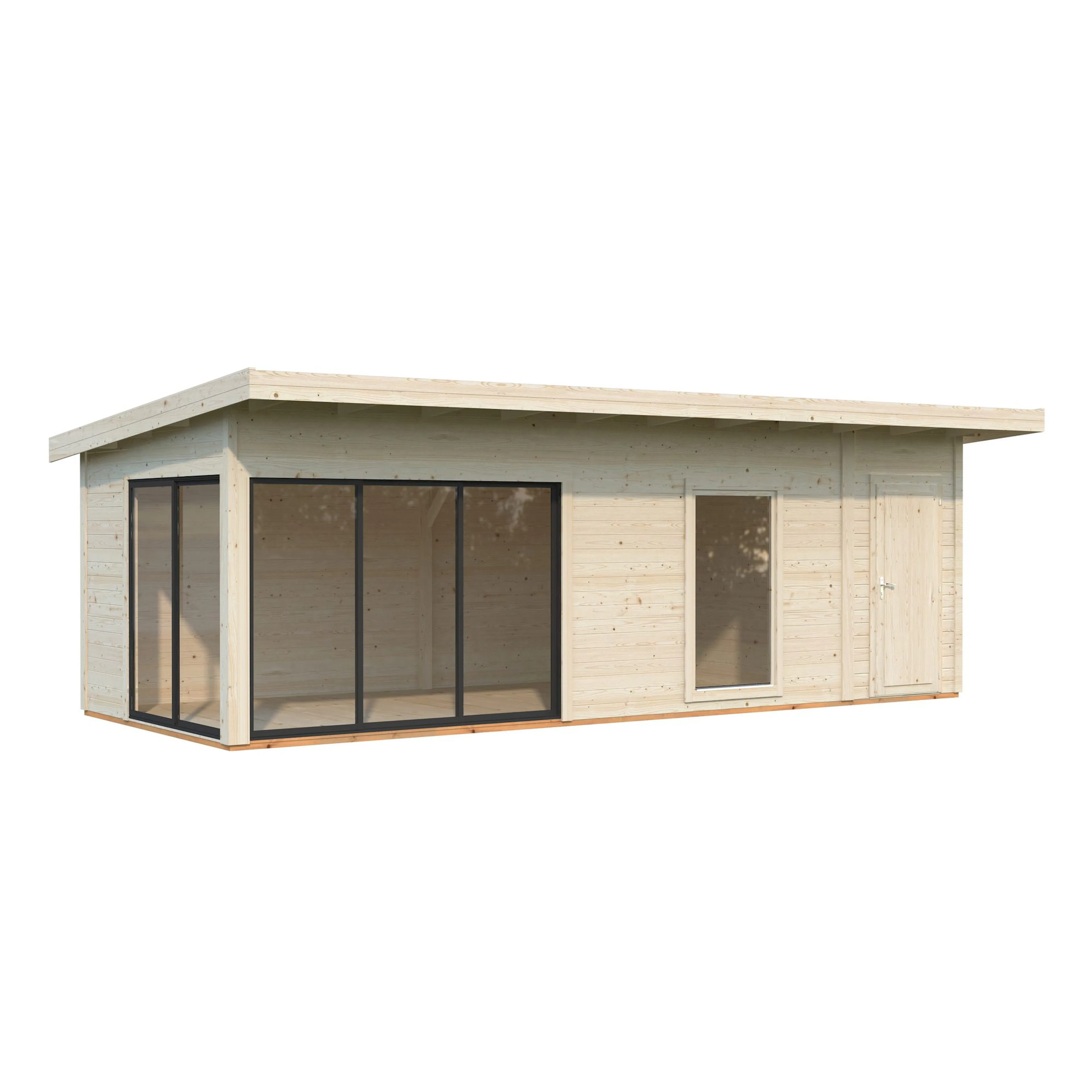 Hagestue Palmako Andrea 22,1 m² Slide Plus (inv. 21,1 m²)