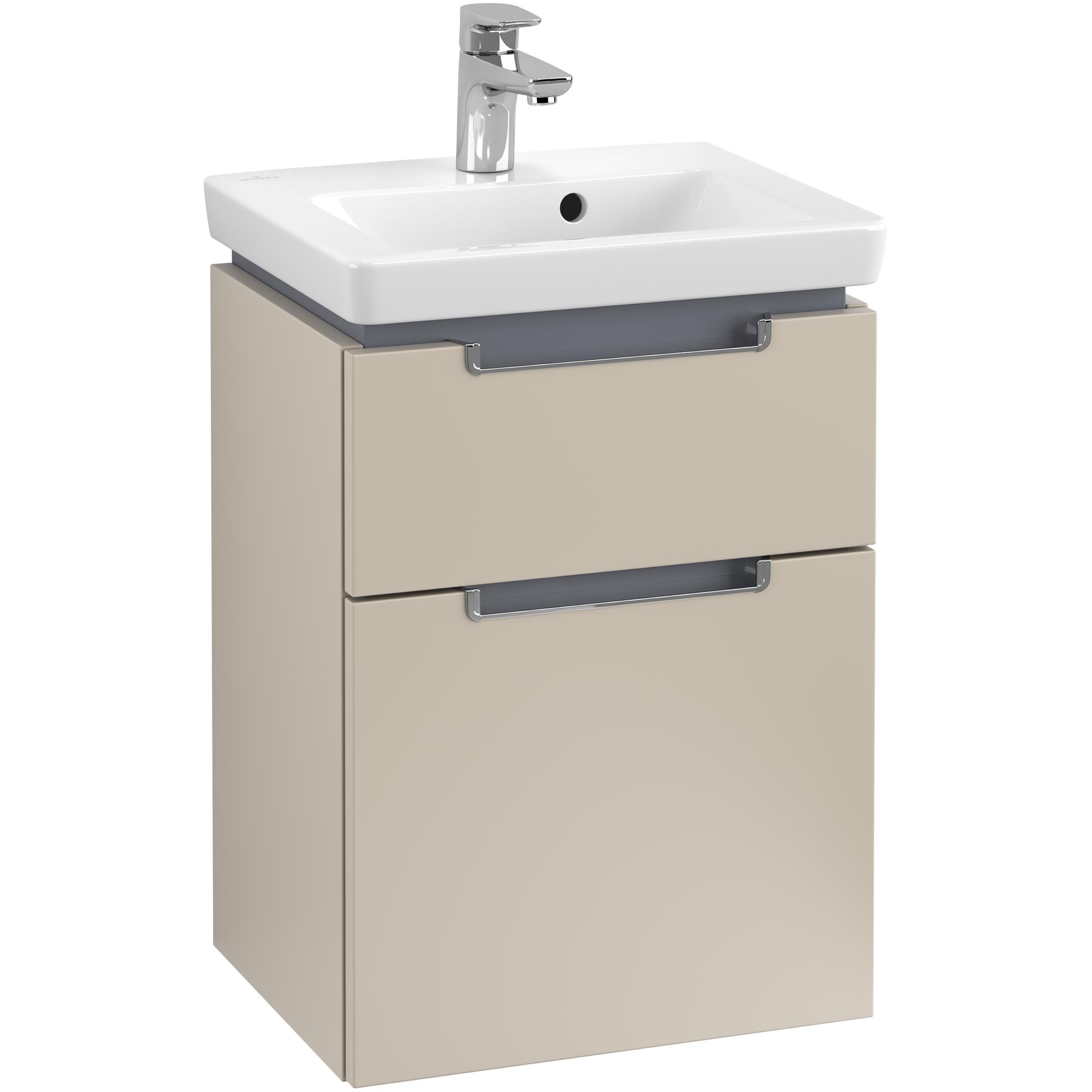 Tvättställsskåp Villeroy & Boch Subway 2.0 med 2 Lådor | badrum - badrumsmobler - tvattstallsskap-och-kommod | KakelKungen