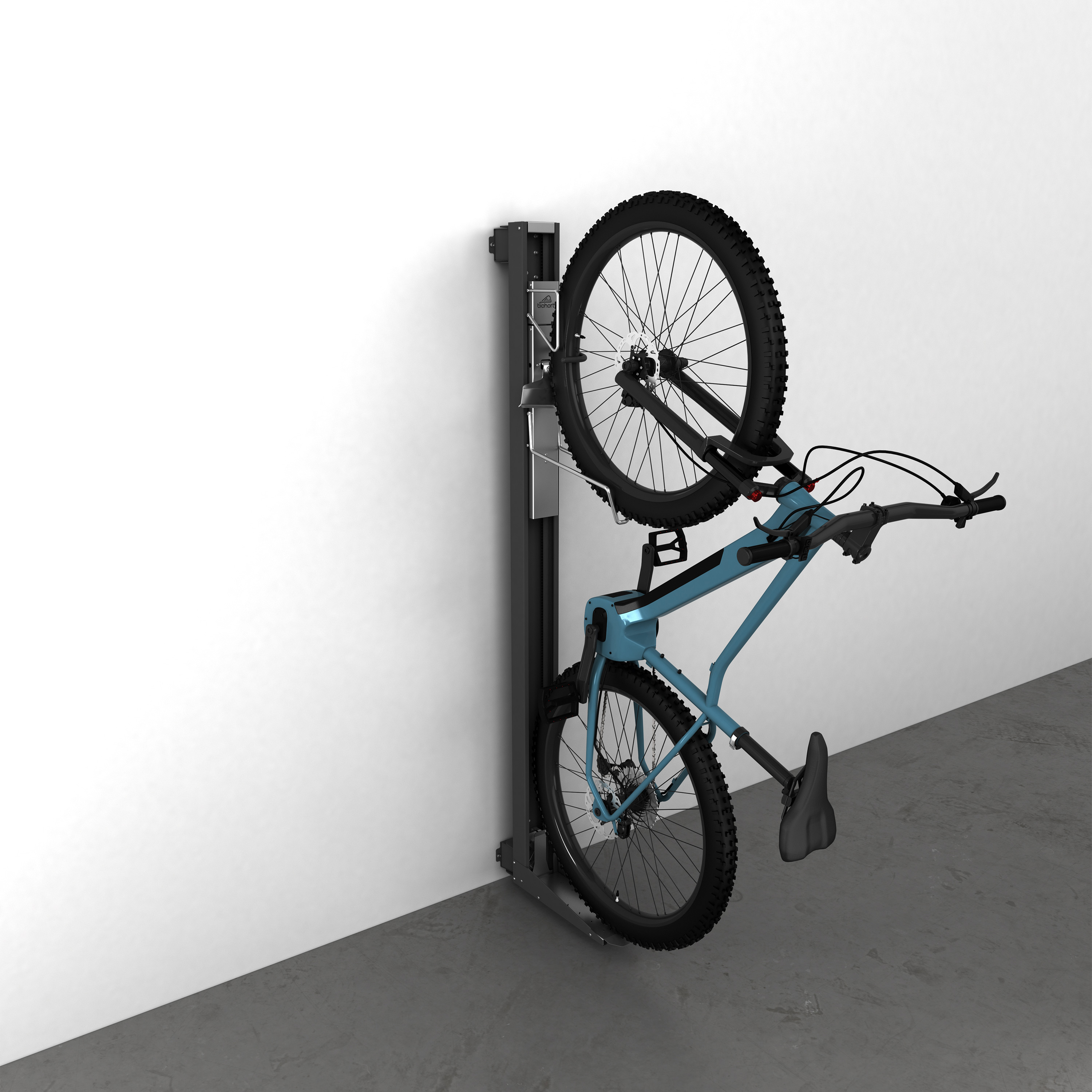 Sykkelstativ Biohort BikeLift Svingbar for Veggmontering