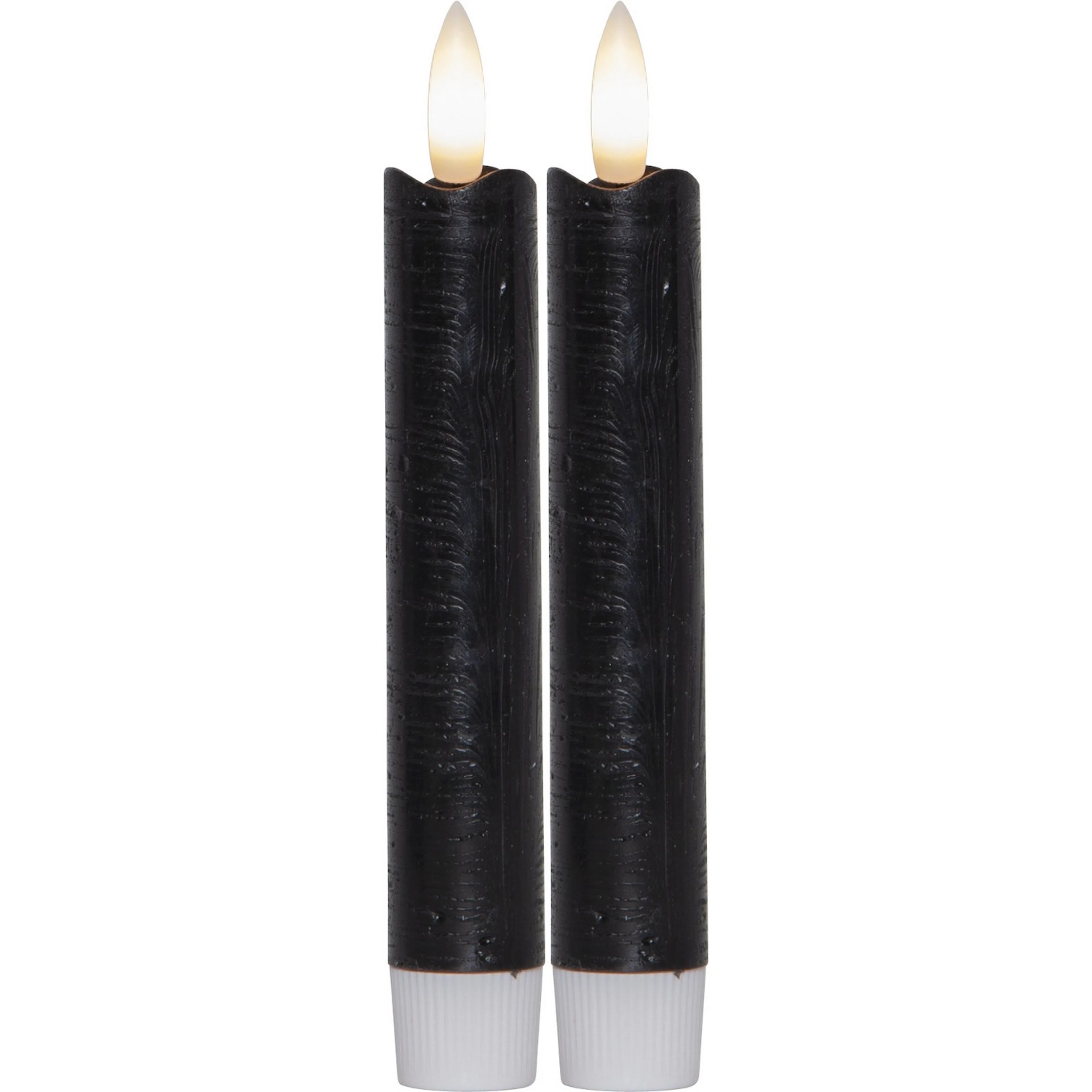 Antikklys Star Trading Flamme 2-pakke Sort 150 mm