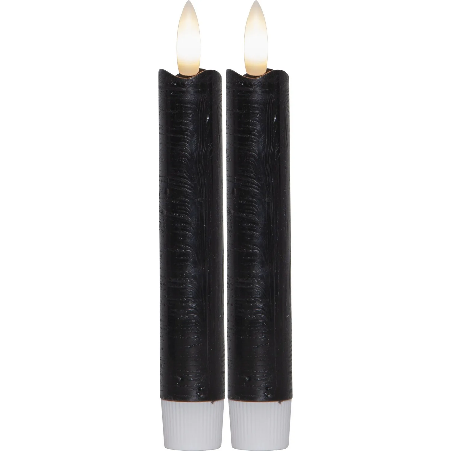 Antikklys Star Trading Flamme 2-pakke Sort 150 mm